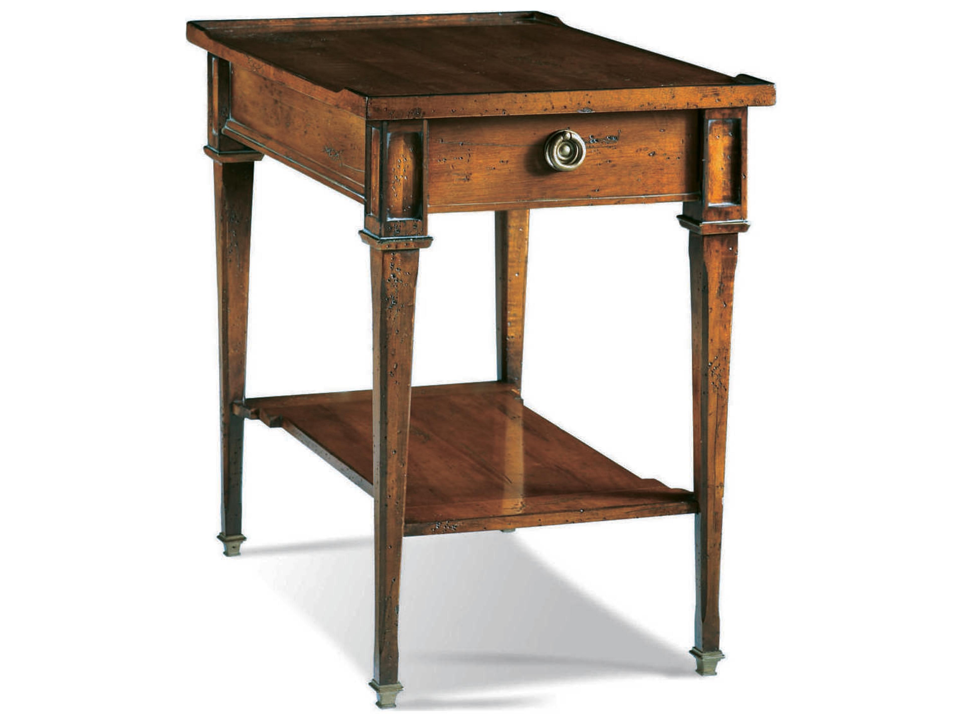 Sherrill Occasional Continental Classics Rectangular Wood End Table