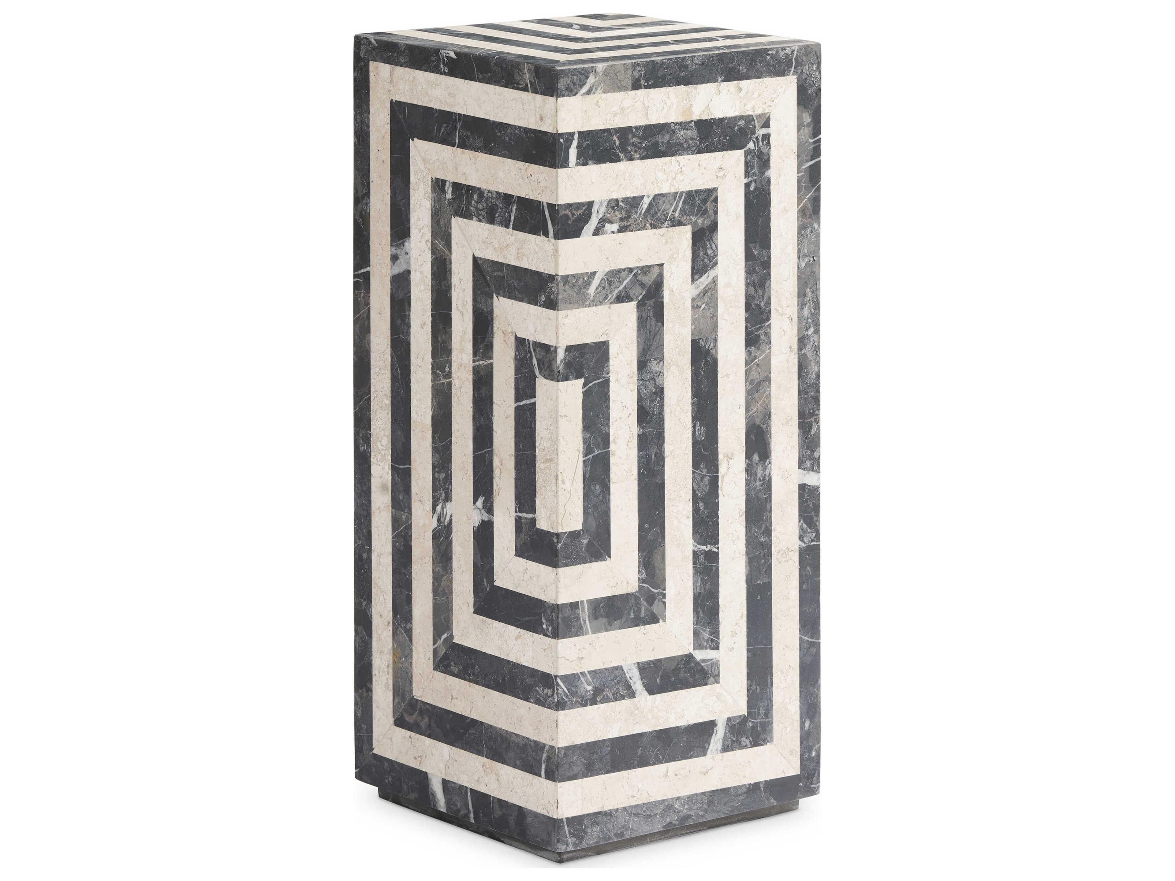 Sherrill Occasional Voyage Maison Rylee Square Marble Spot Table