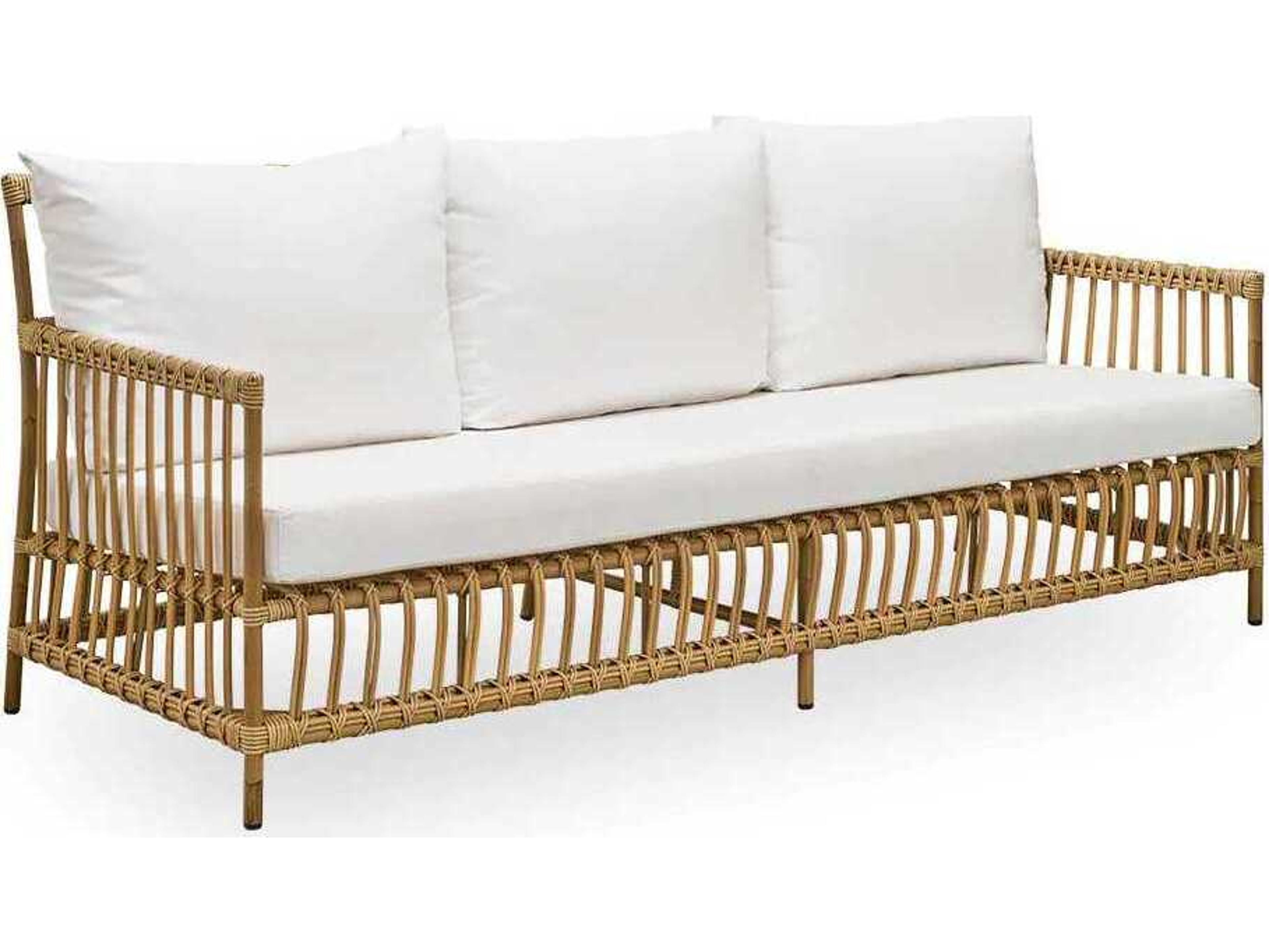 Sika Design Exterior Aluminum Rattan Antique Caroline Outdoor Sofa