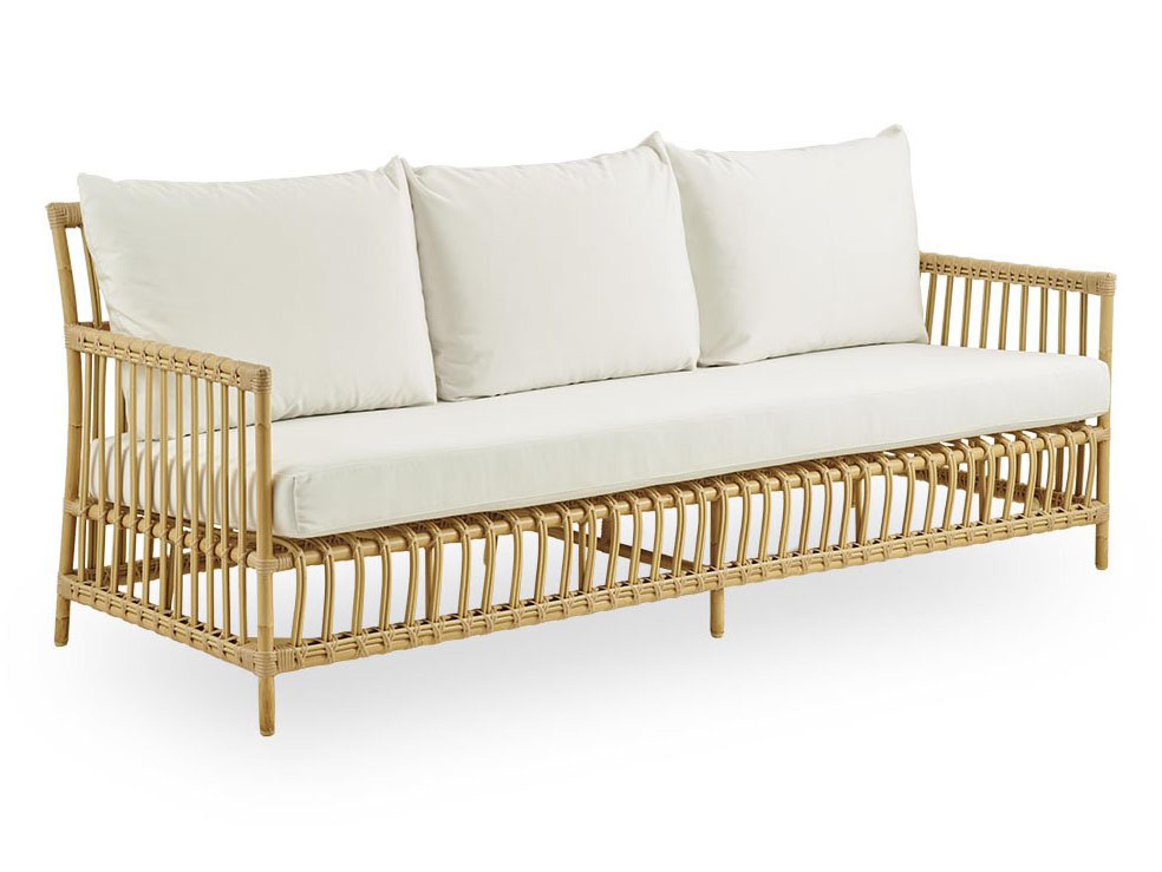 Sika Design Exterior Aluminum Natural Caroline Patio Sofa