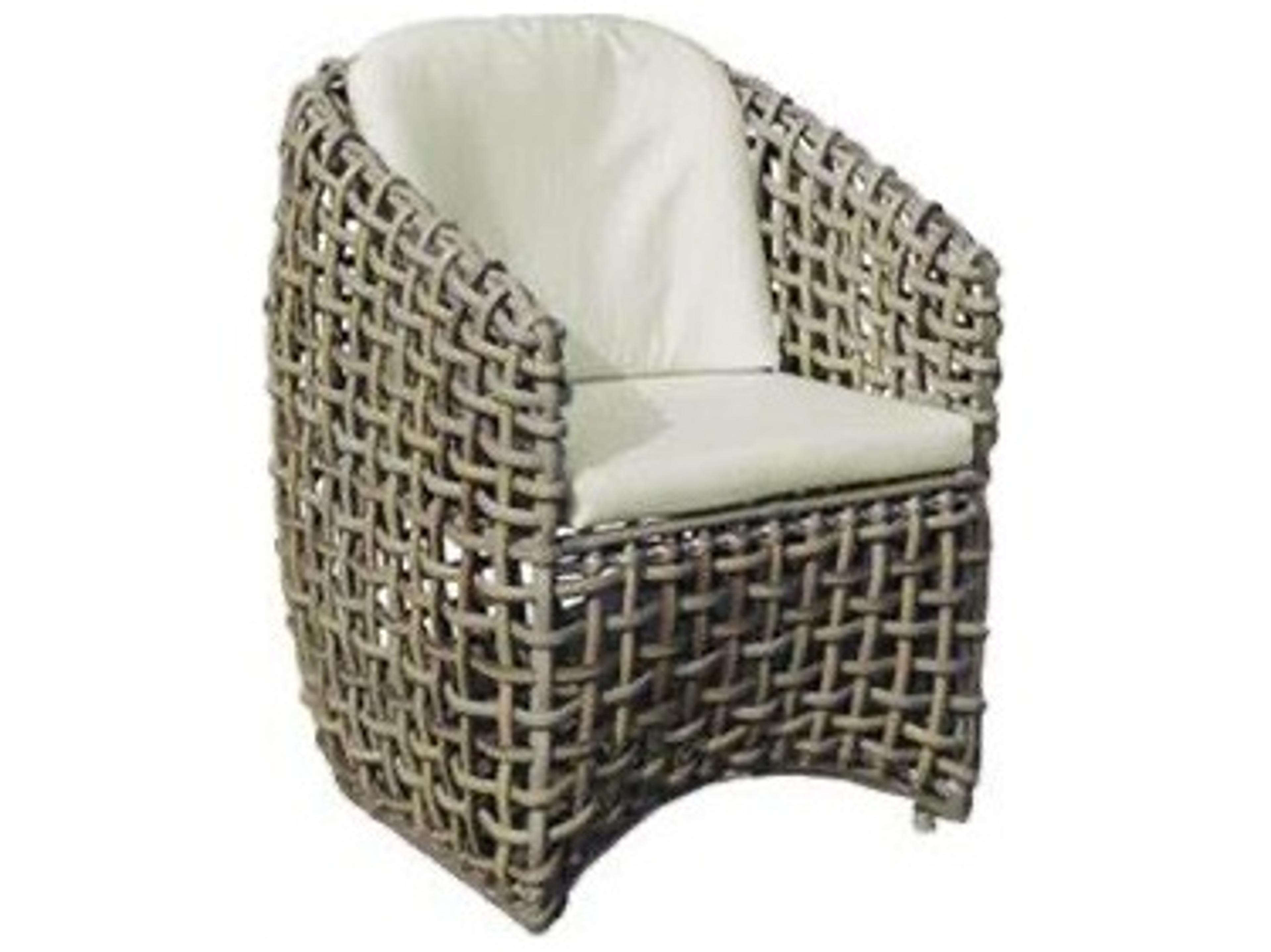 Dynasty Kubu Mushroom Aluminum Cushion Lounge Chair