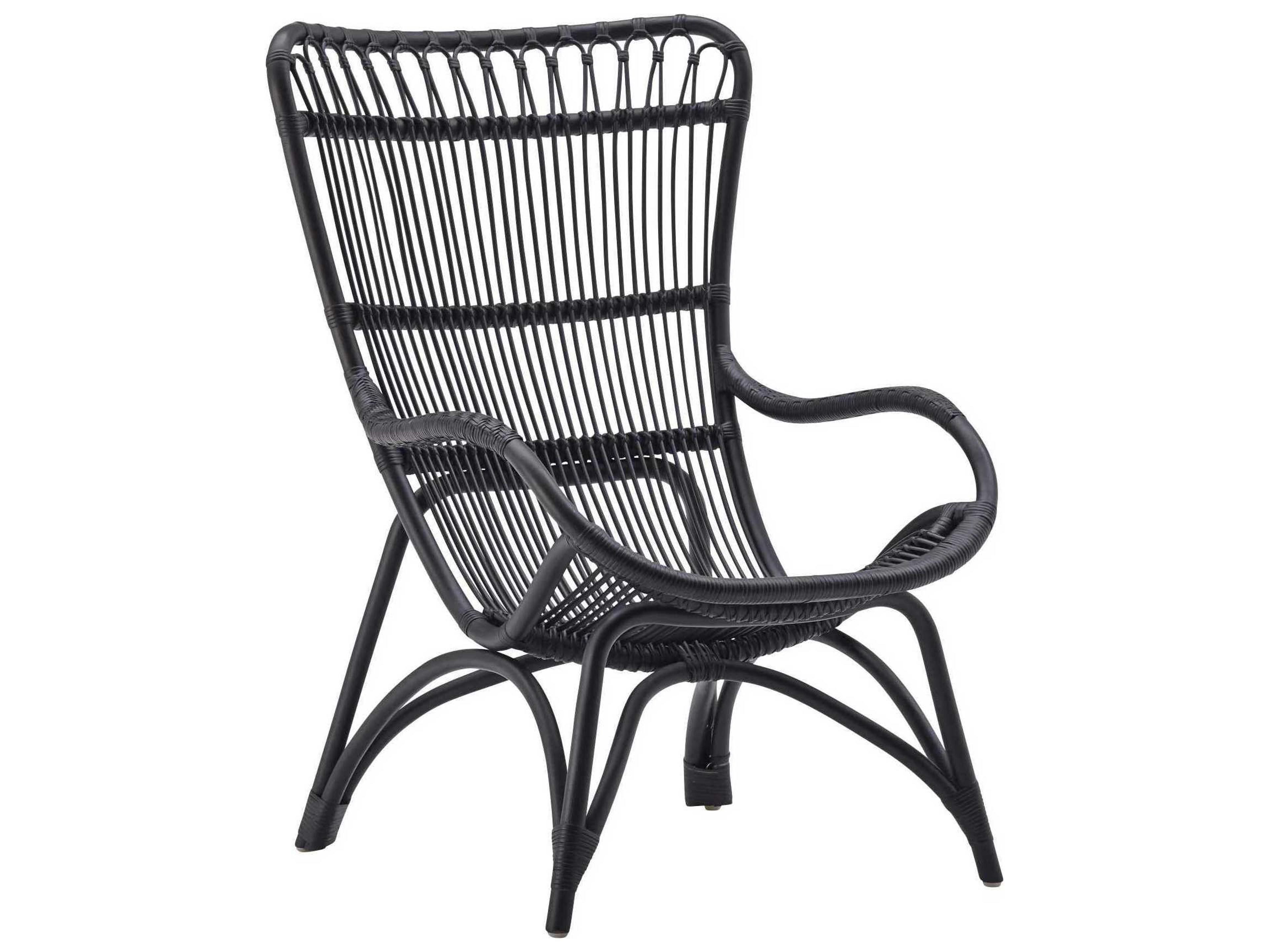 Sika Indoor Originals Monet Highback Black Accent Chair