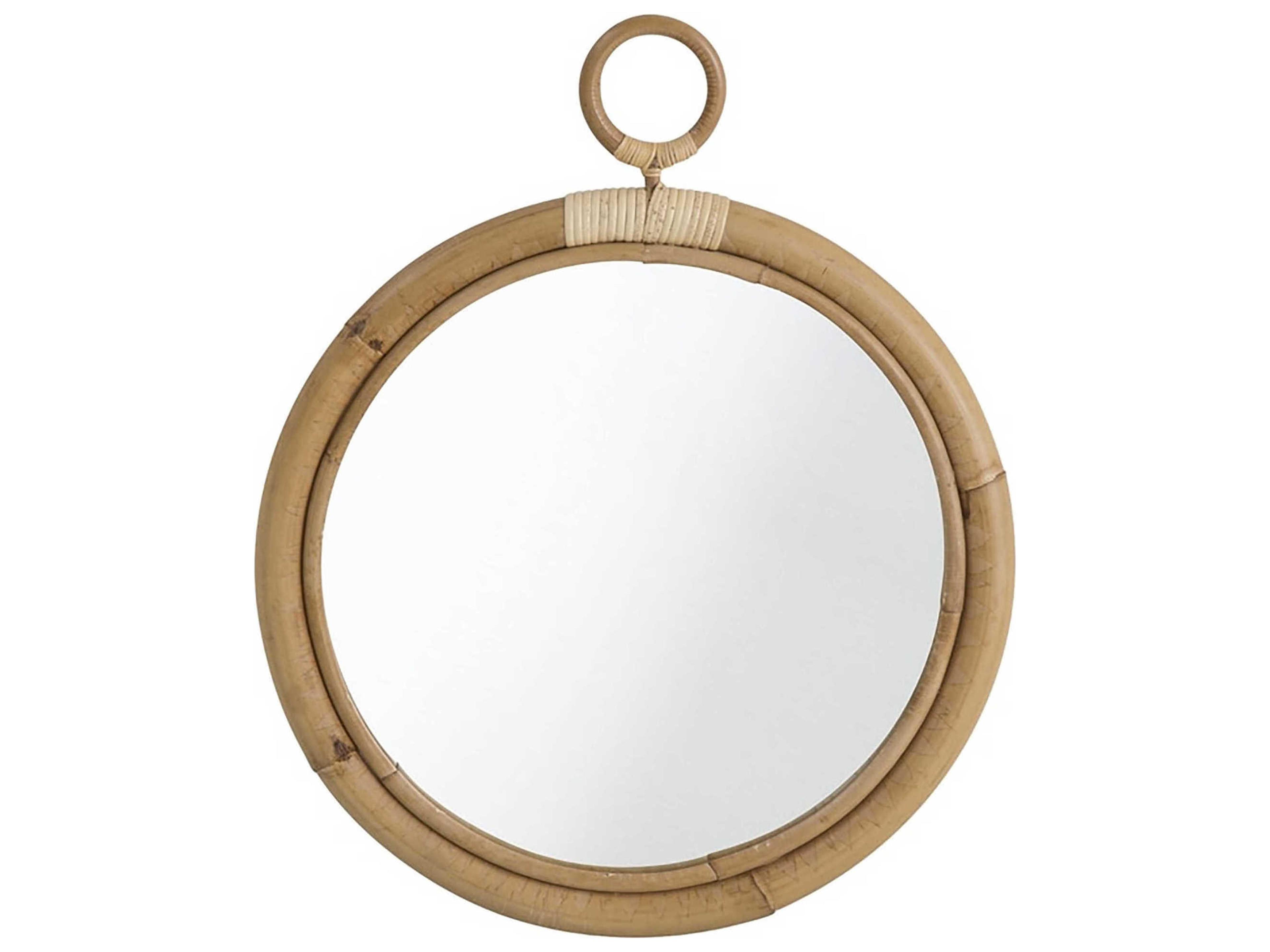 Sika Indoor Originals Ella Rattan Round Wall Mirror