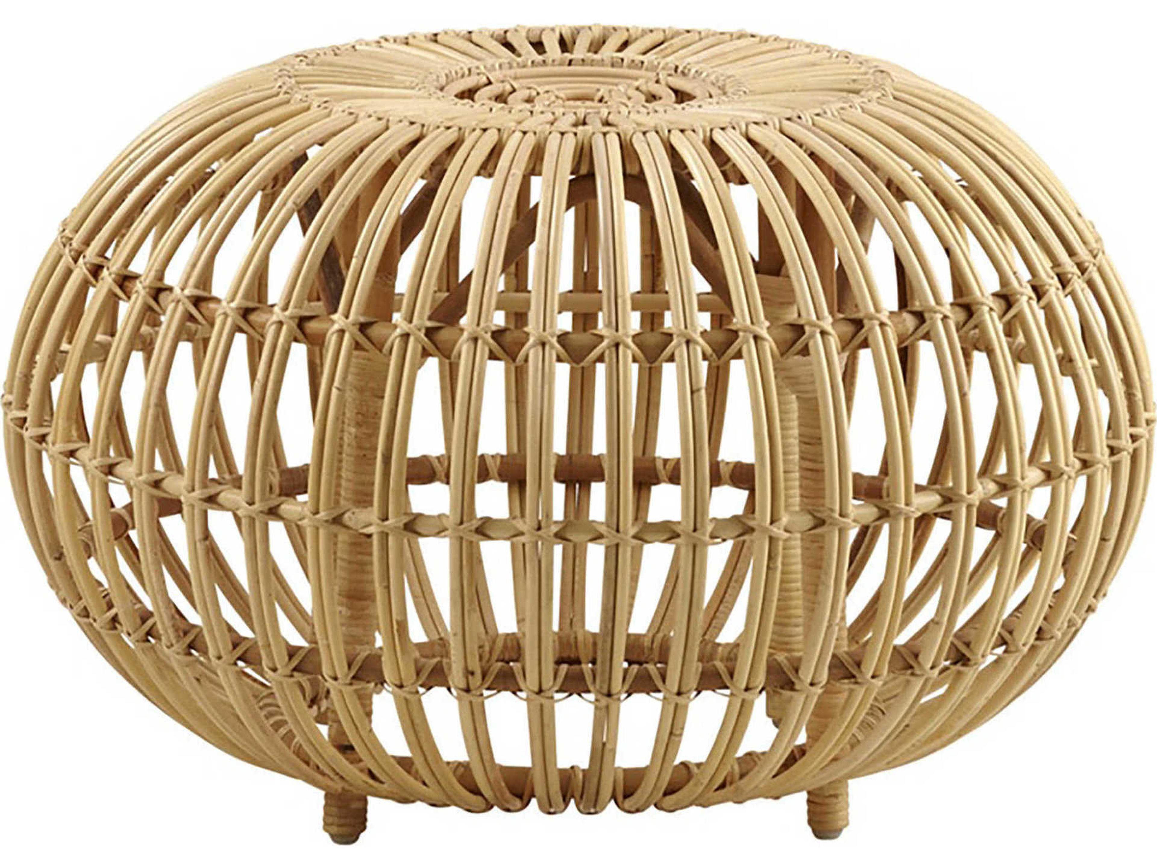 Sika Indoor Icons Franco Albini Brown Ottoman