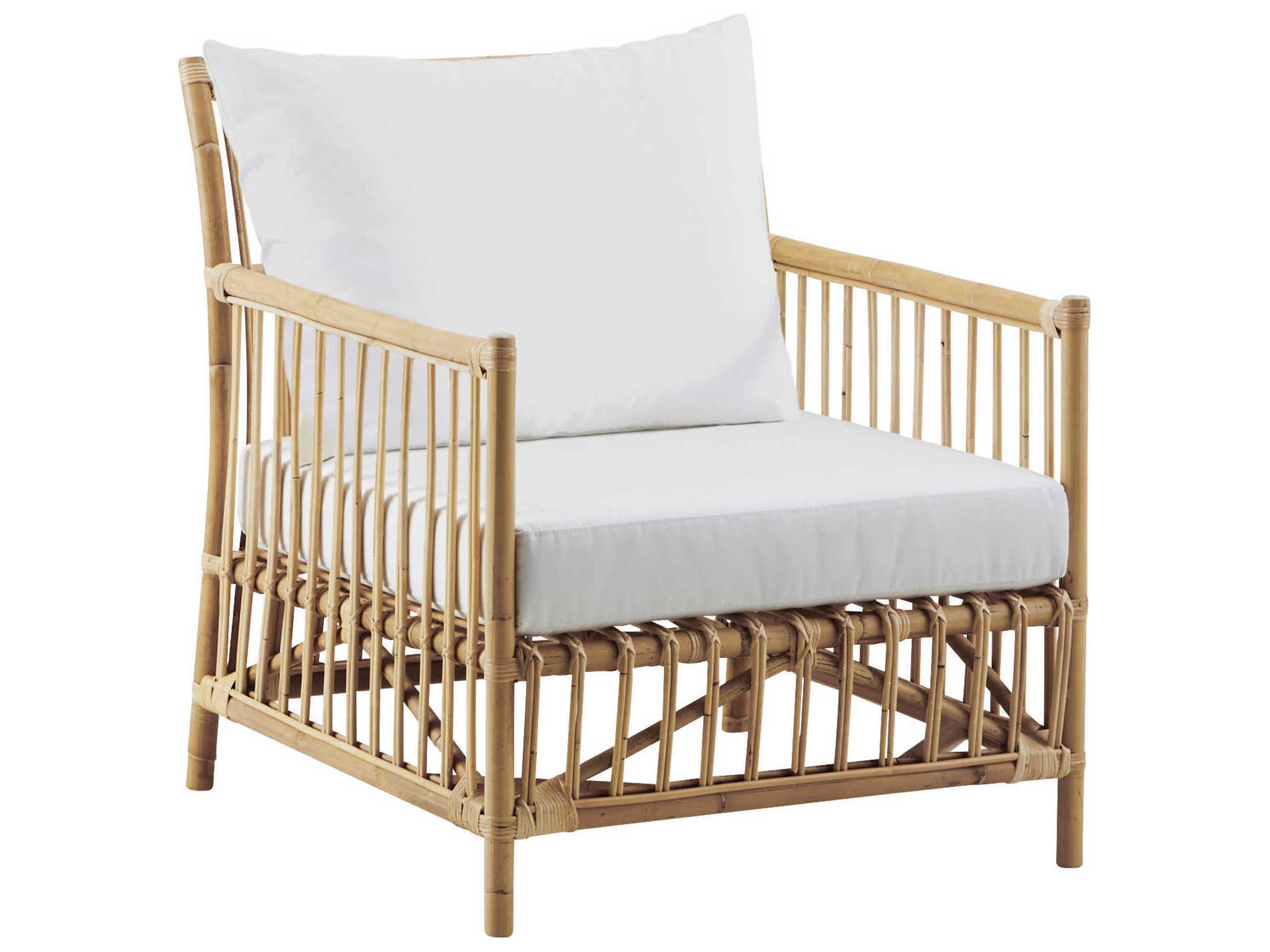 Sika Indoor Originals Caroline White Fabric Accent Chair