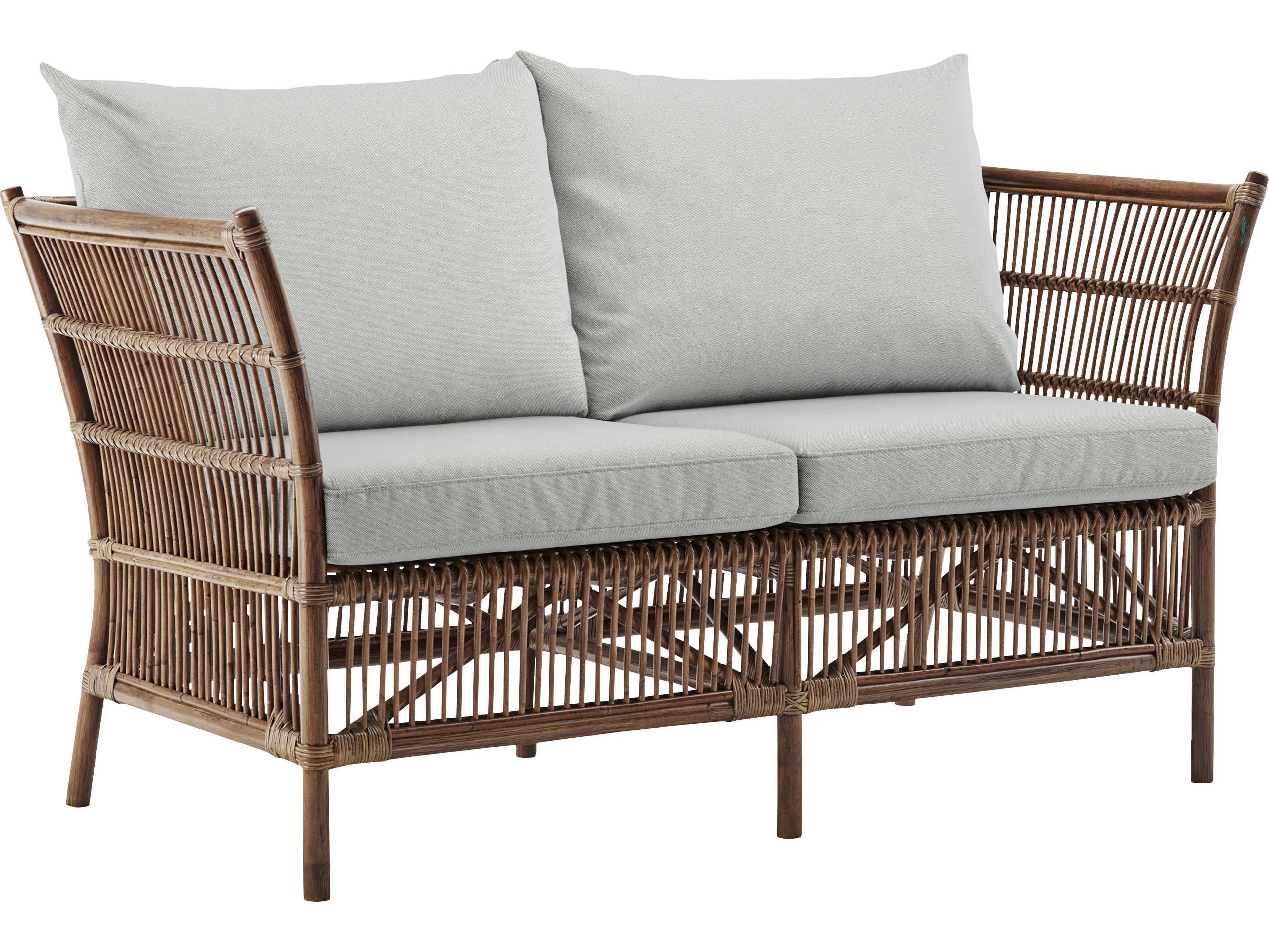 Sika Indoor Originals Donatello Gray Upholstered Loveseat