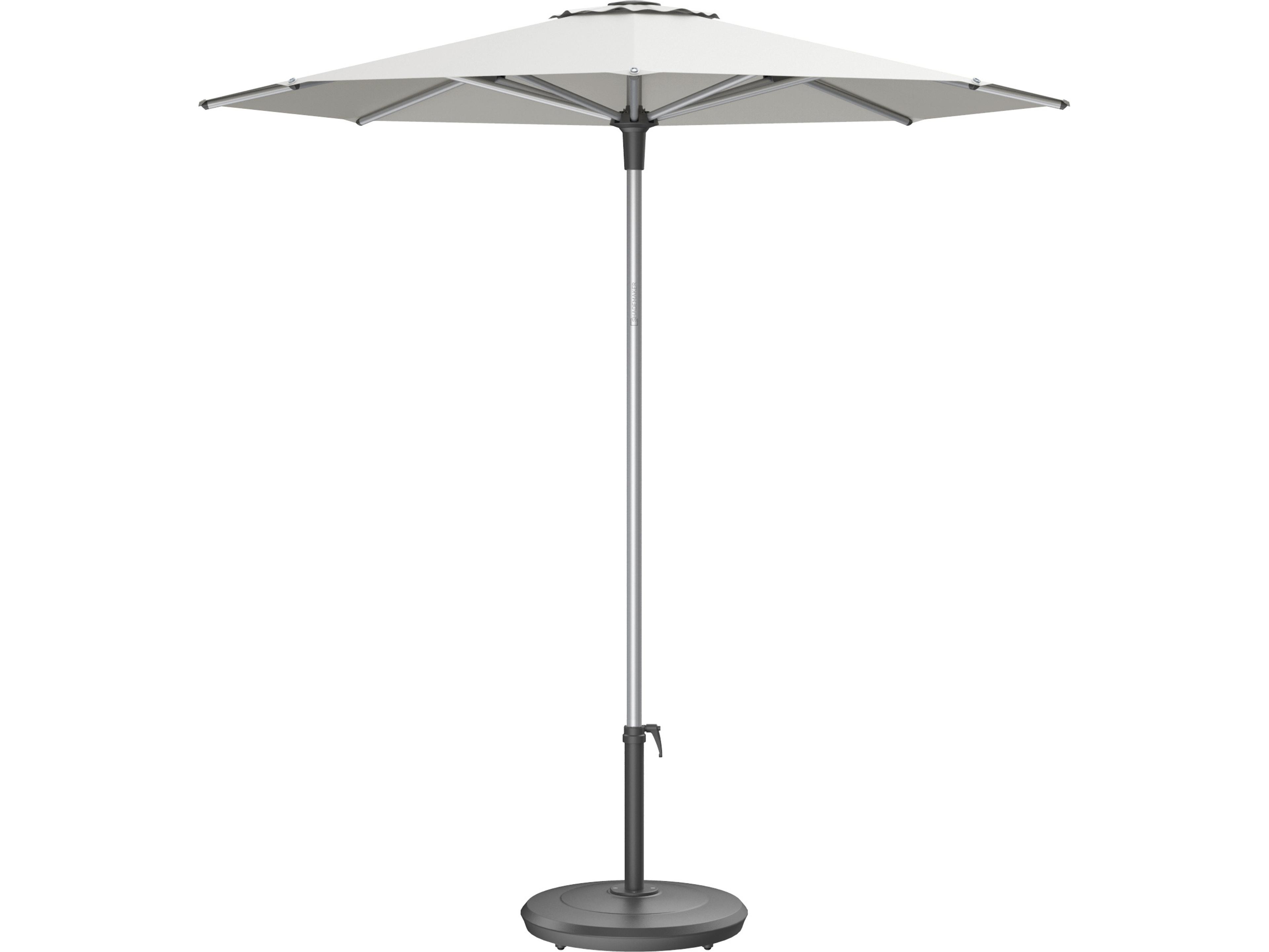 Shademaker Aquarius 7.5 Foot Octagon Push-up Lift Outdoor Umbrella