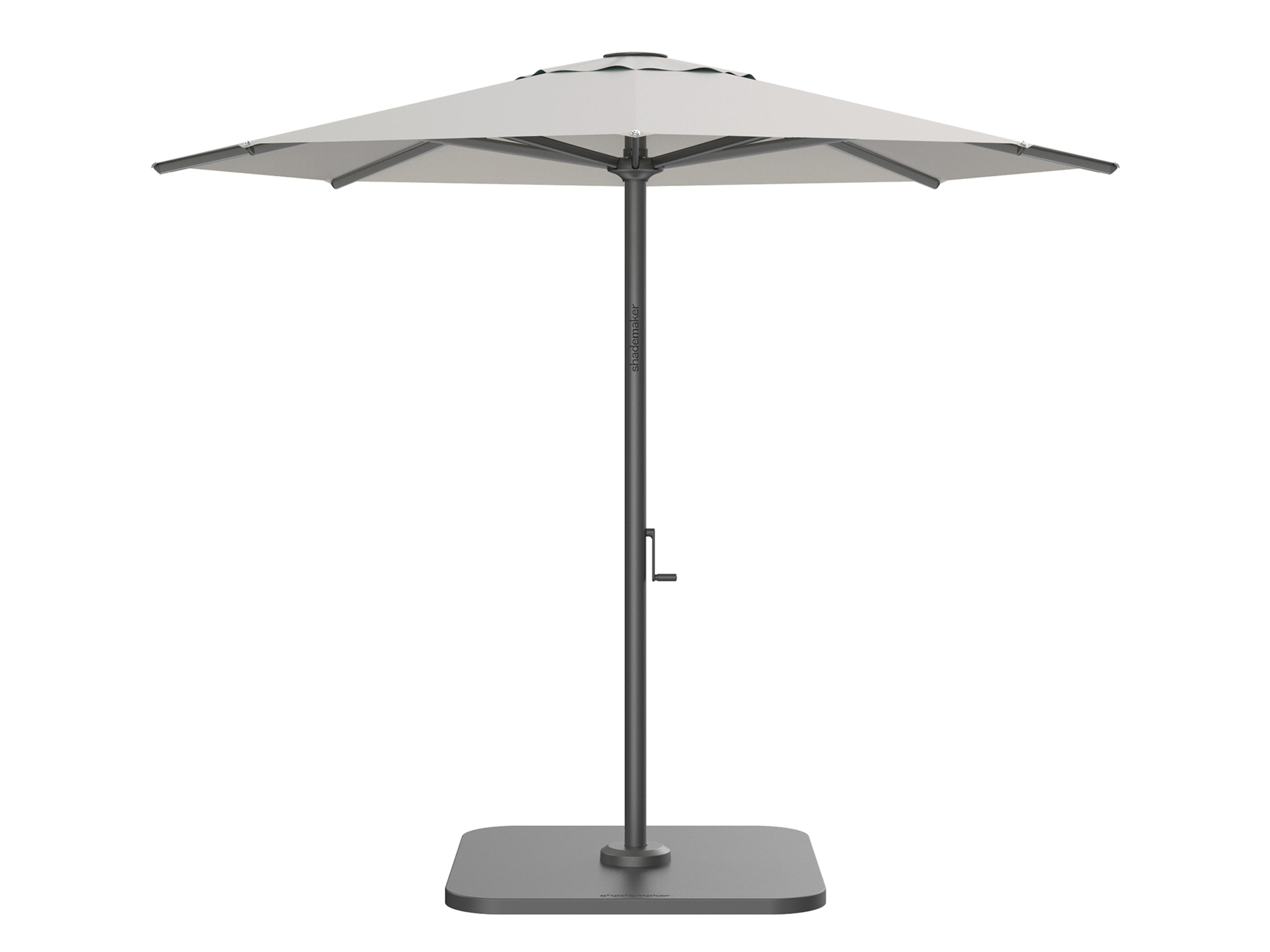 Shademaker Atlas 13 Foot Octagon Crank Lift Outdoor Patio Umbrella