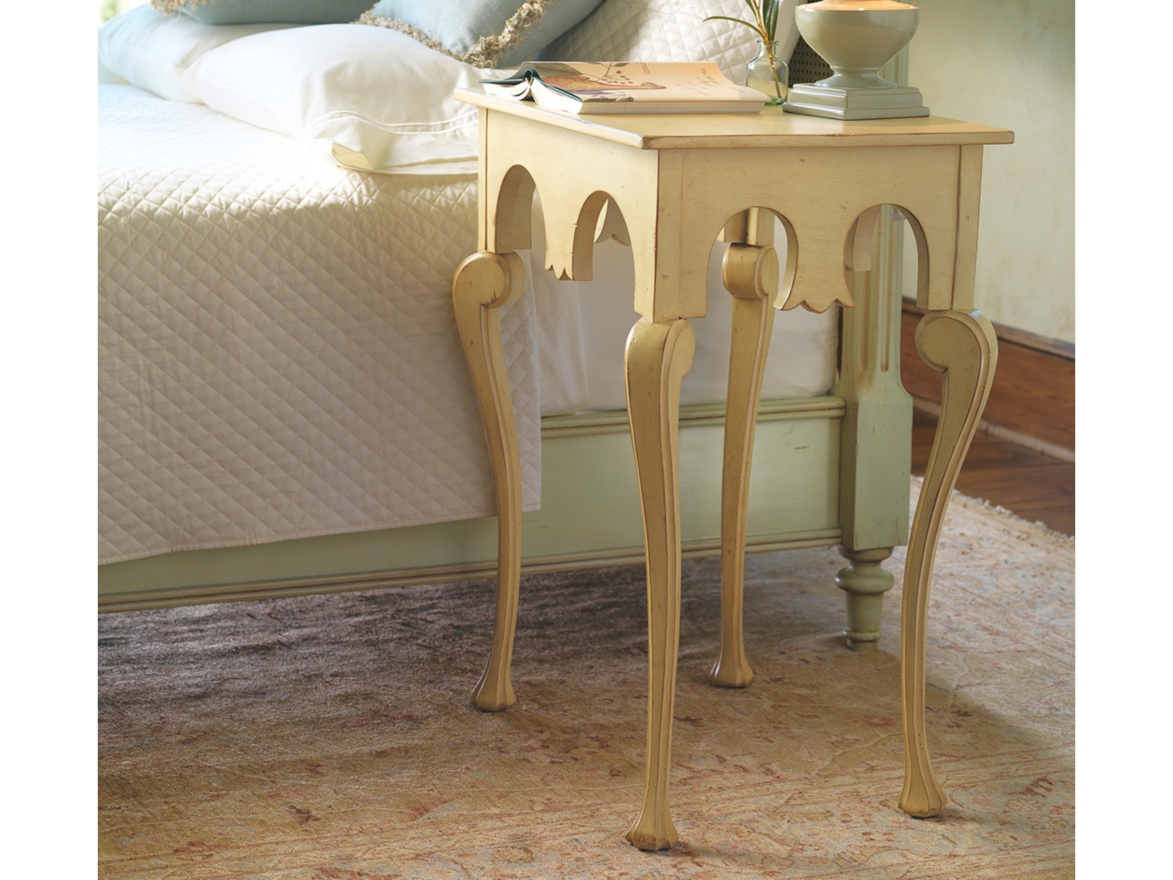 Somerset Bay Mendocino Beige Mahogany Wood Nightstand