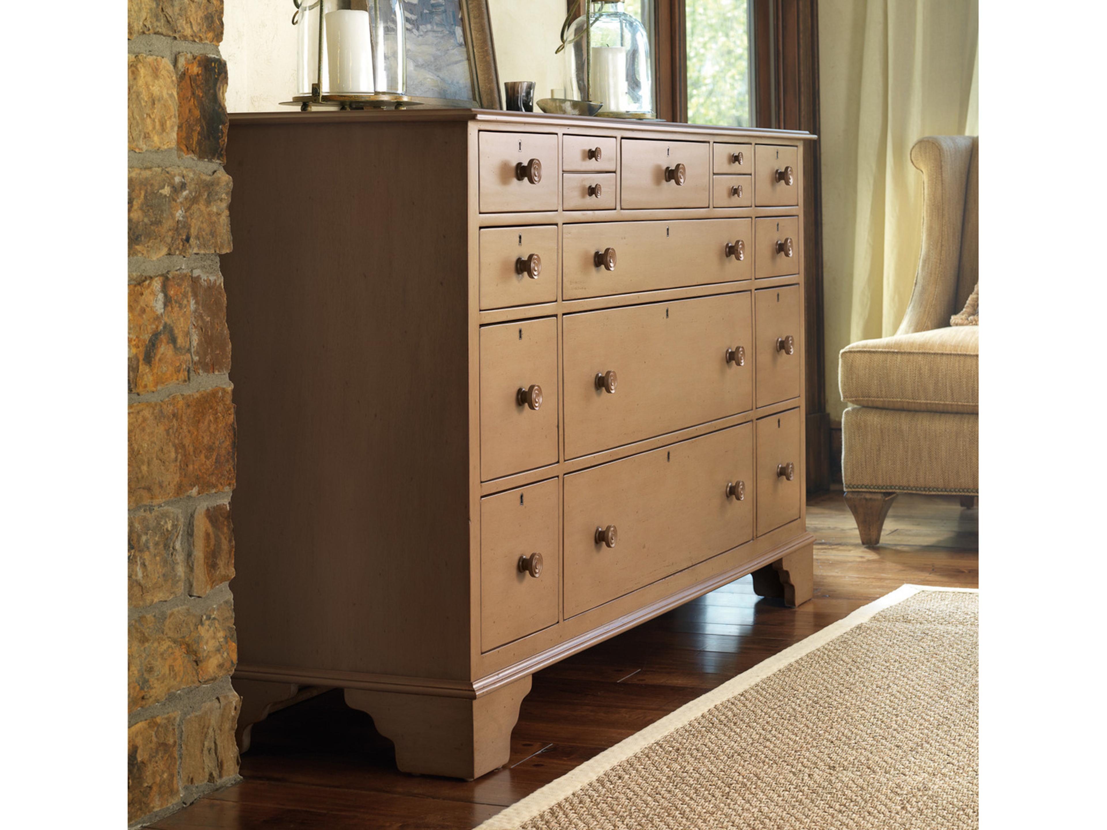 Somerset Bay Port Townsend Brown Mahogany Wood Dresser