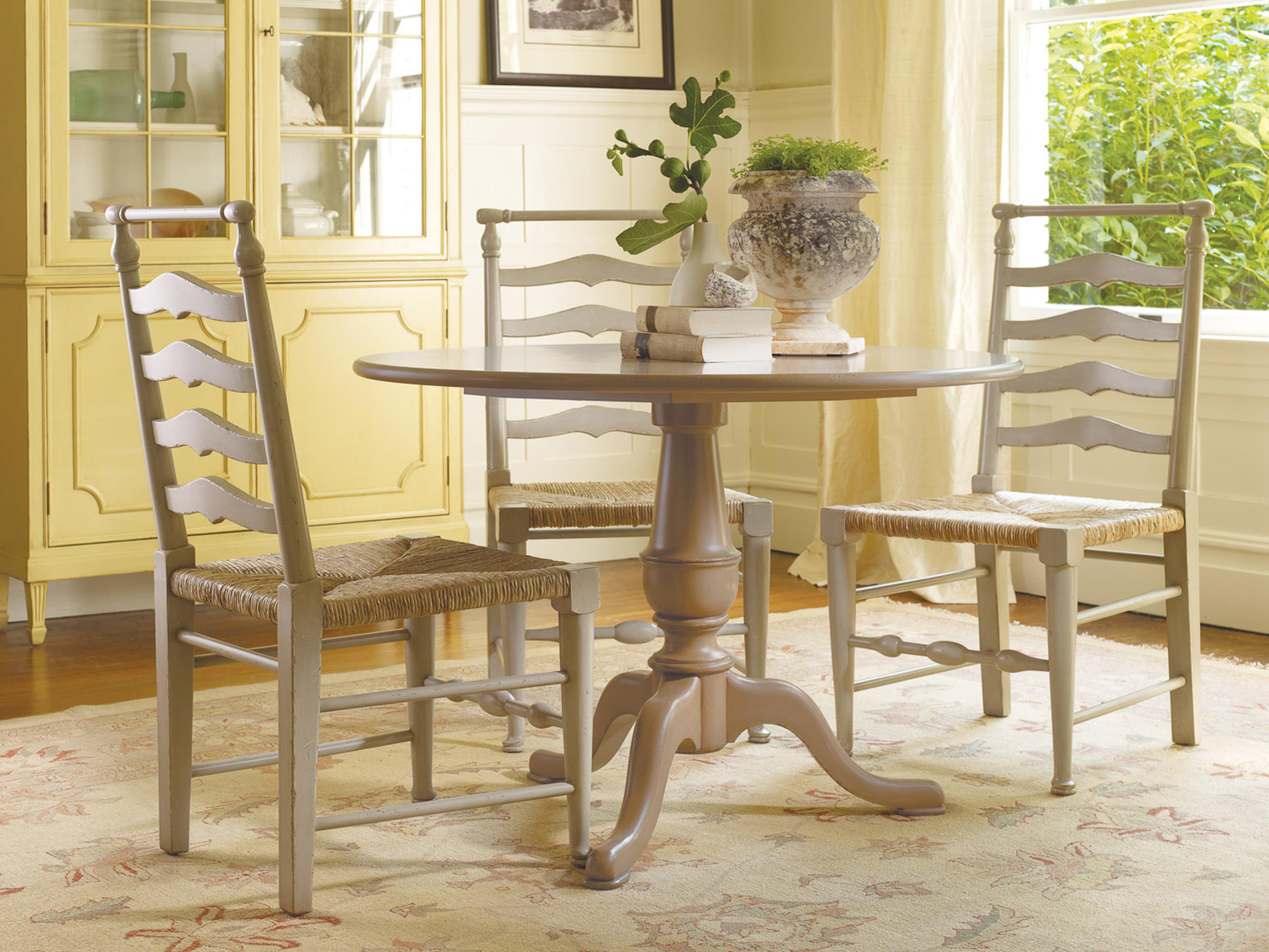 Somerset Bay Boothbay Round Wood Dining Table