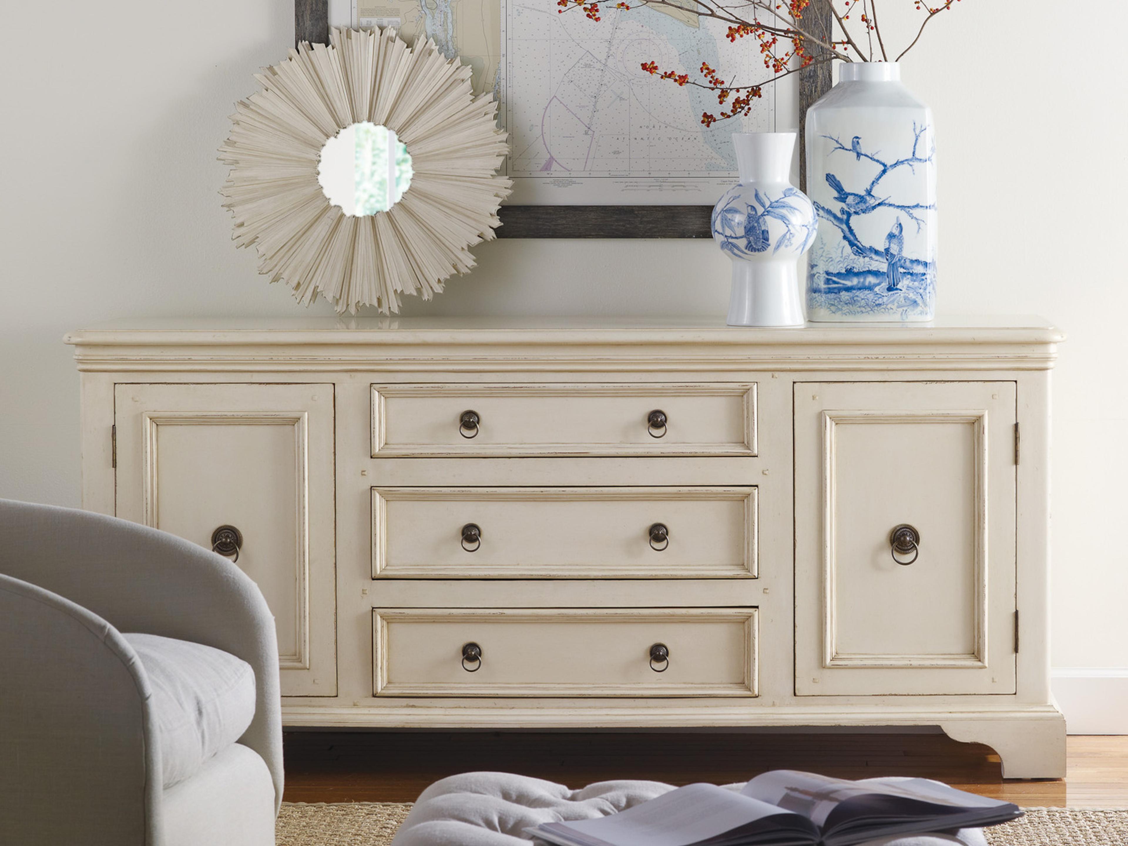 Somerset Bay Marco Island 72" Mahogany Wood Media Console