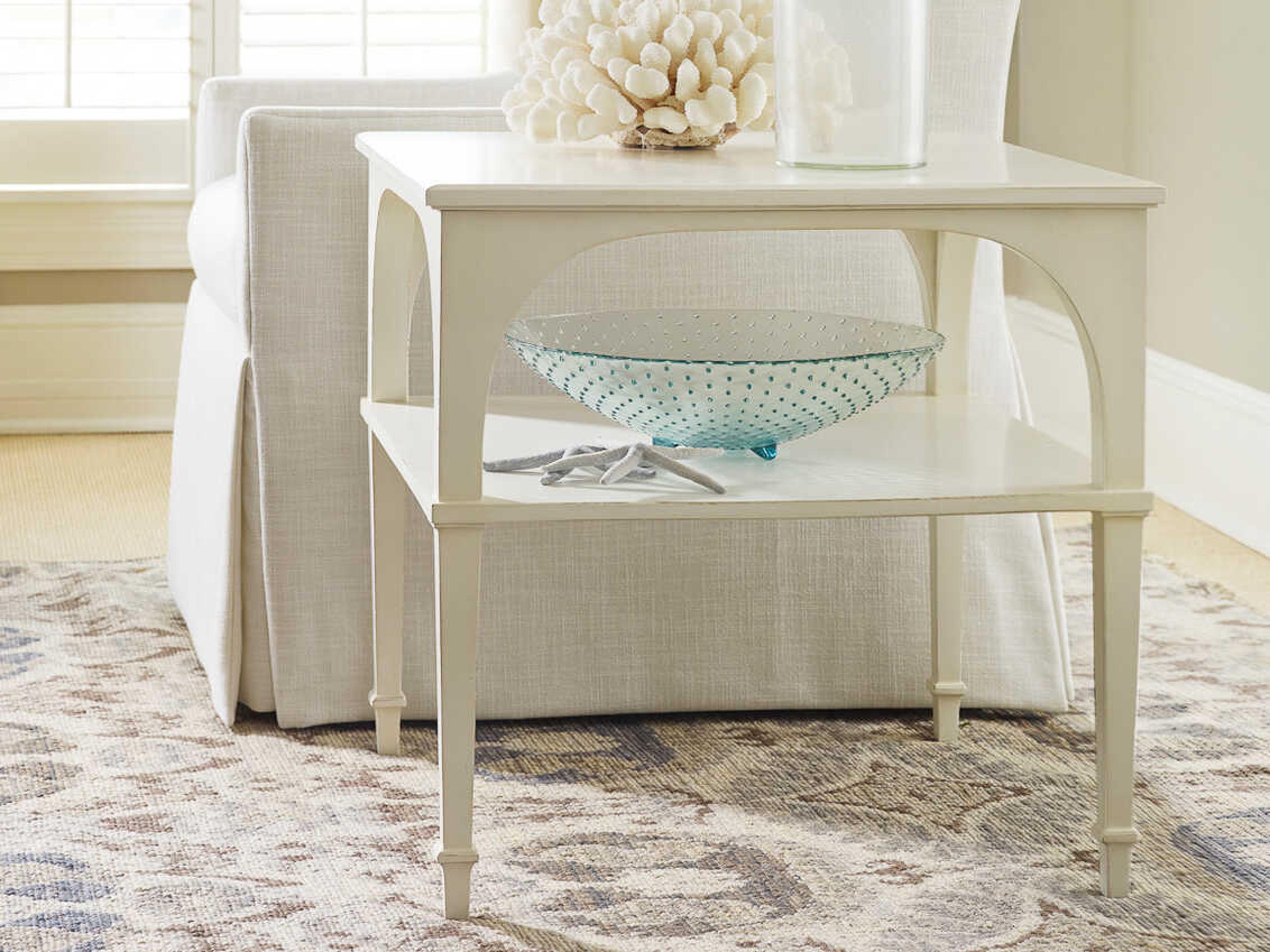 Somerset Bay Bellport Bay Square Wood End Table