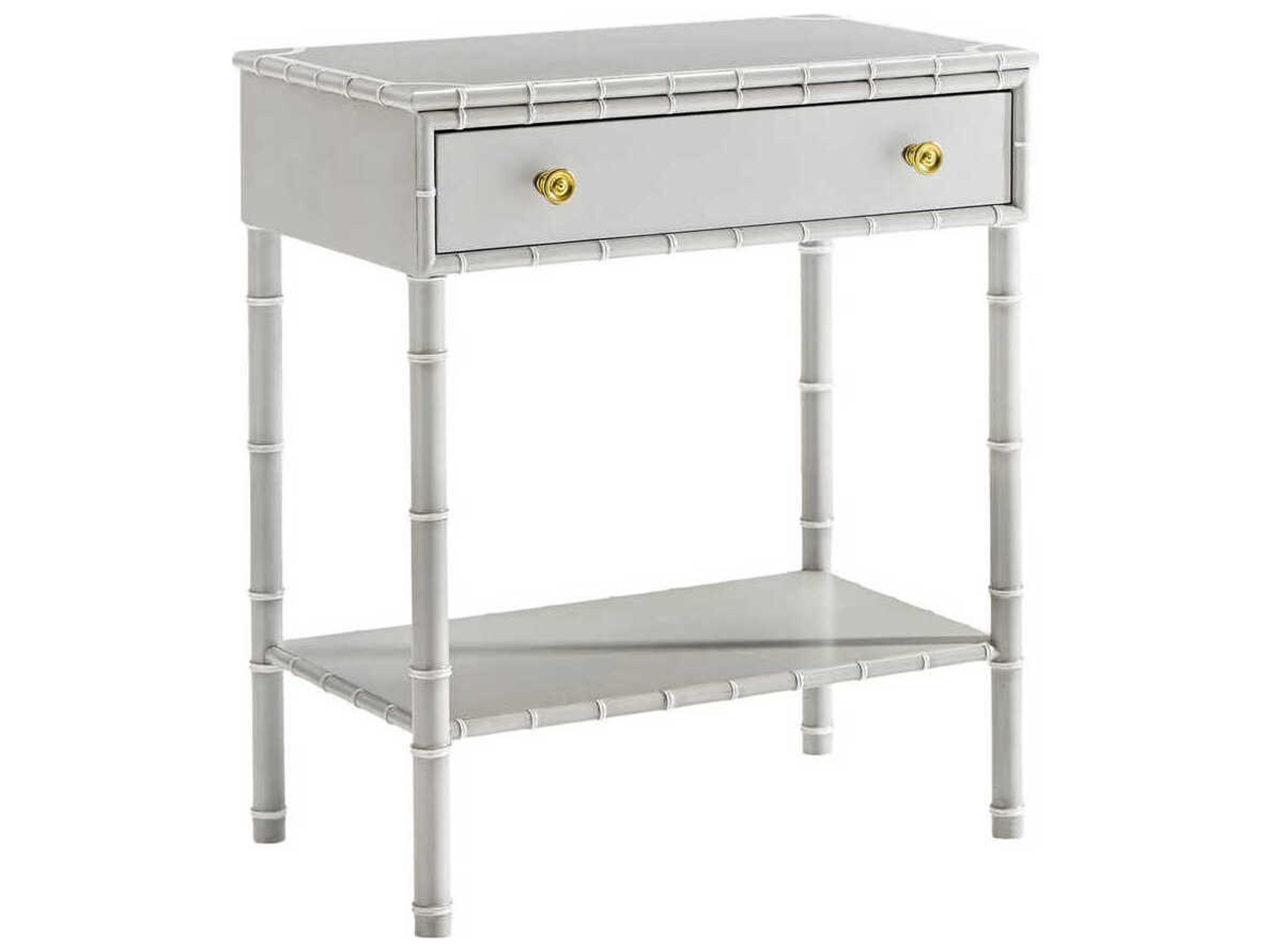 Somerset Bay Greenwich 1-Drawer Gray Nightstand