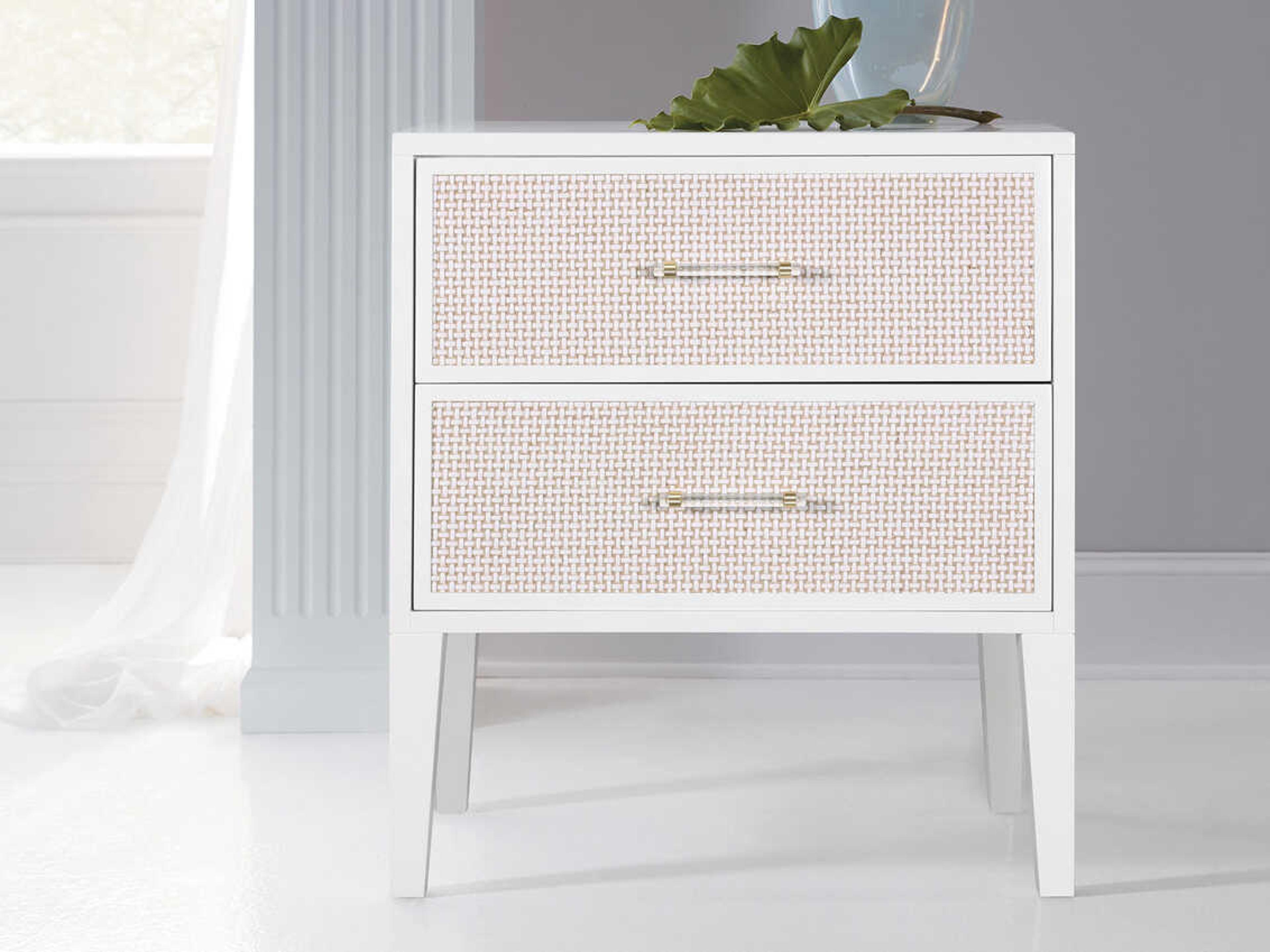 Somerset Bay Costa 2-Drawers Beige Nightstand