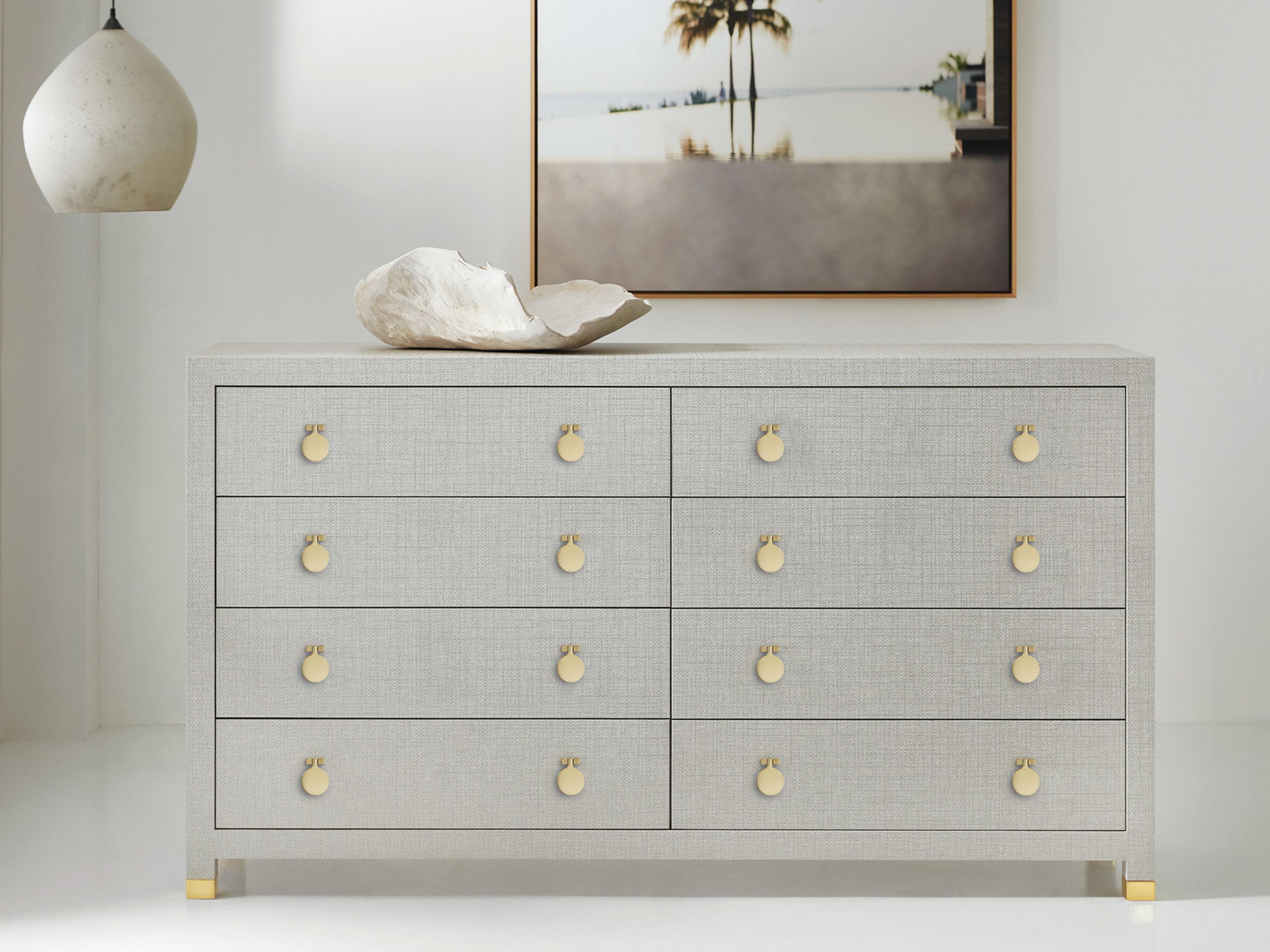 Somerset Bay Kona Gray Oak Wood Double Dresser