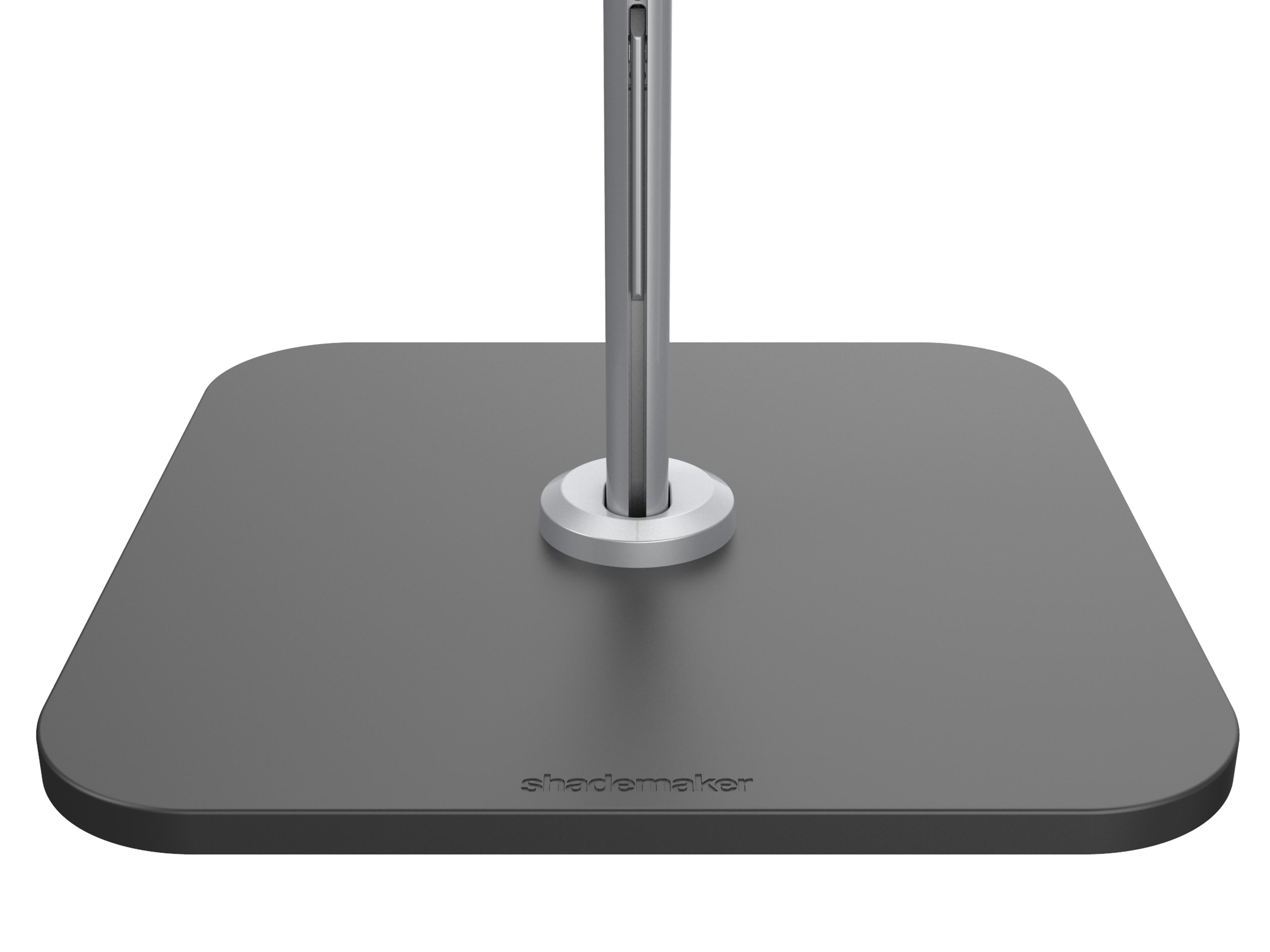 Shademaker Infinity Galvanized Steel/Aluminum 415lbs Base with Lid