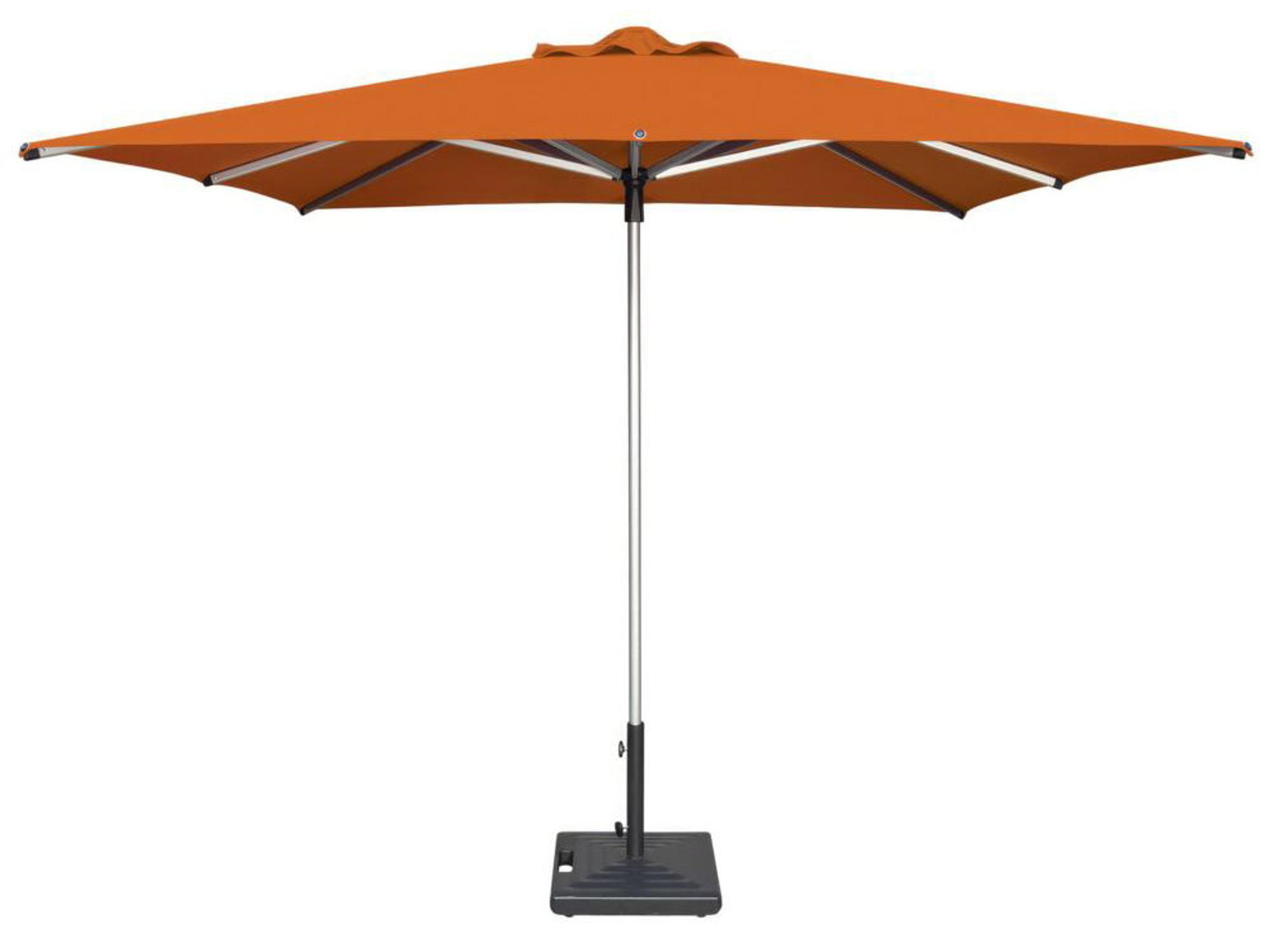 Shademaker Libra Quick Ship Aluminum 8 Foot Square Outdoor Umbrella