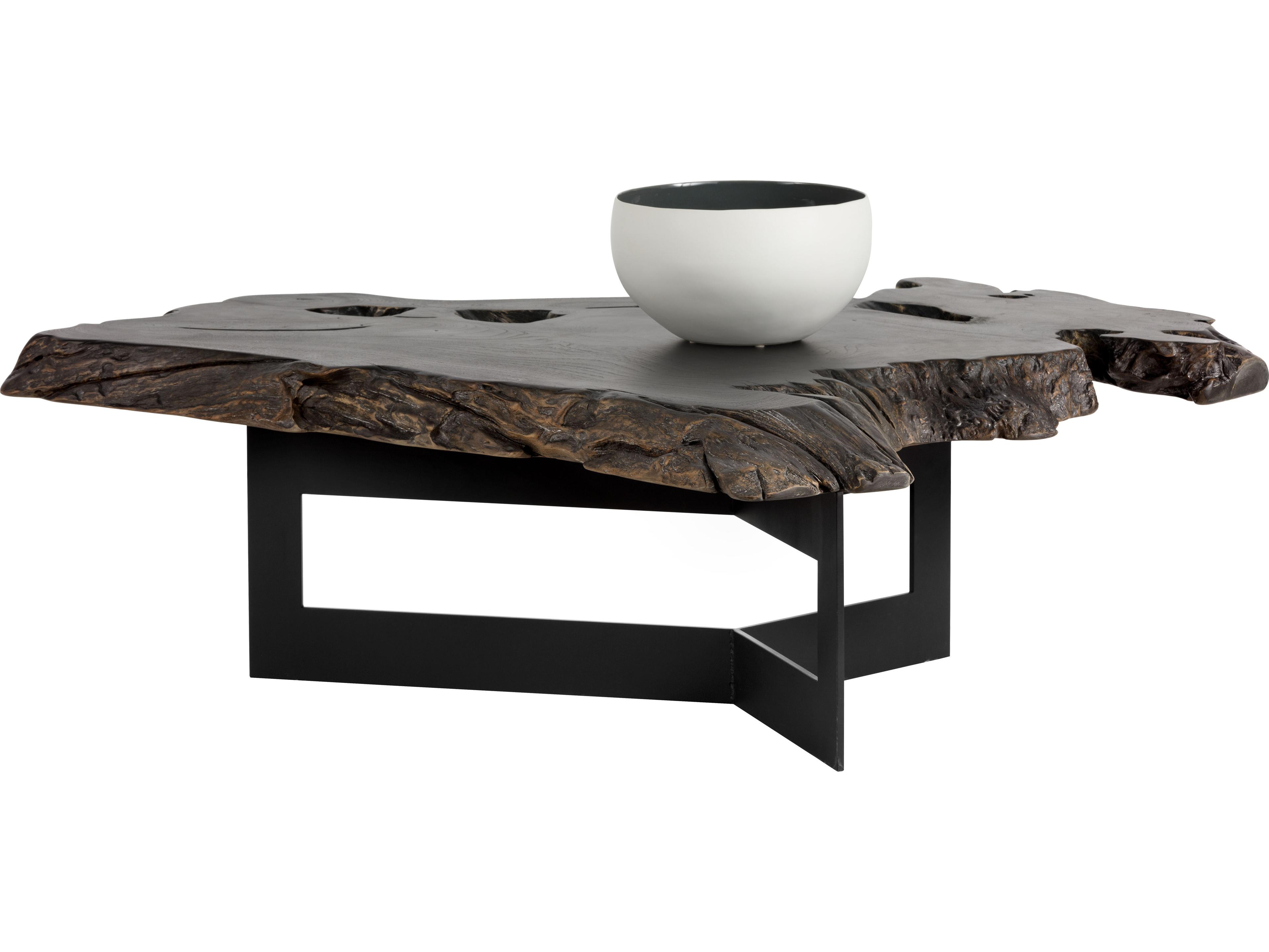 Sunpan Artezia Wyatt Wood Black Coffee Table