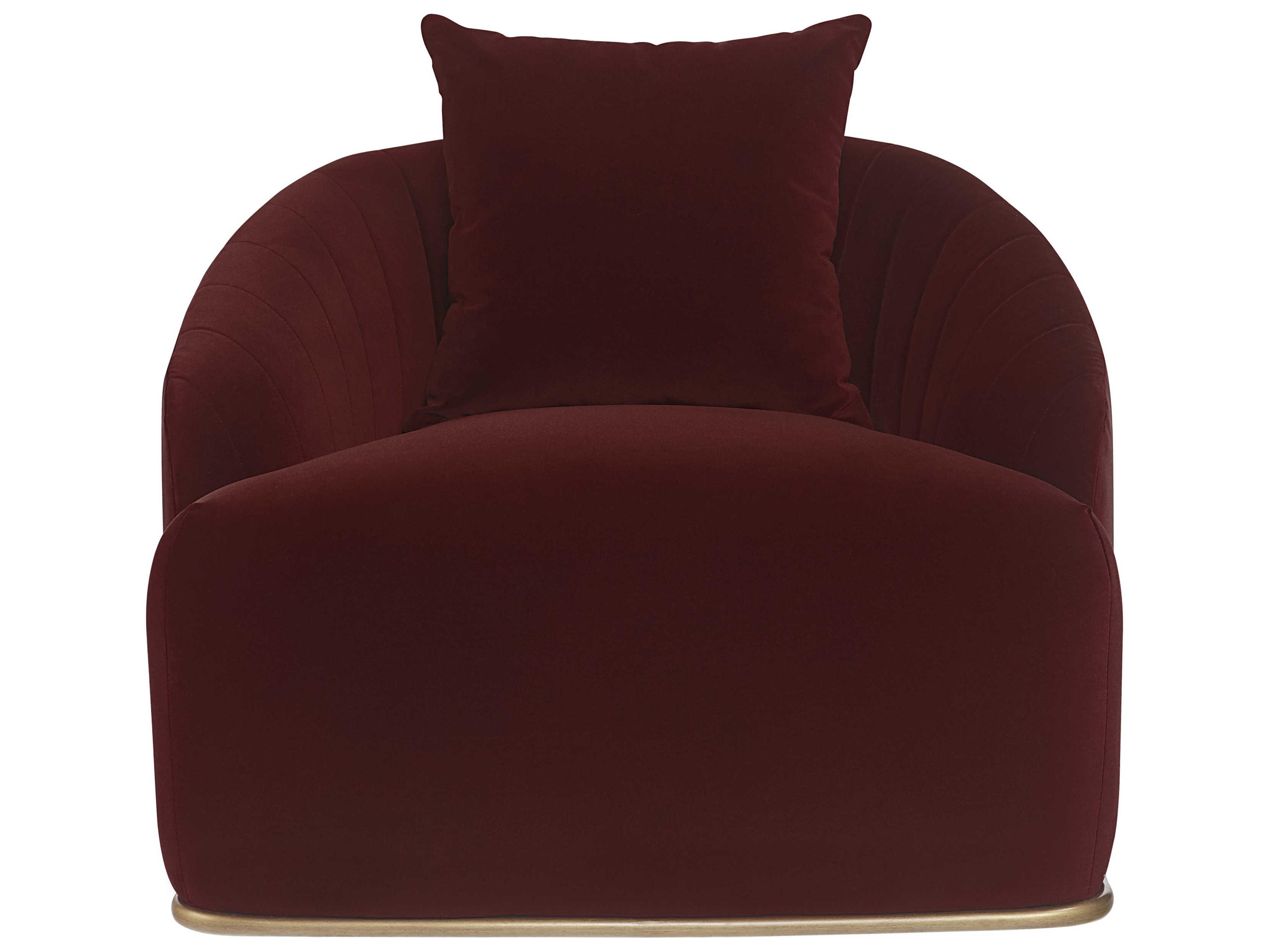 Mixt Astrid Red Fabric Accent Chair