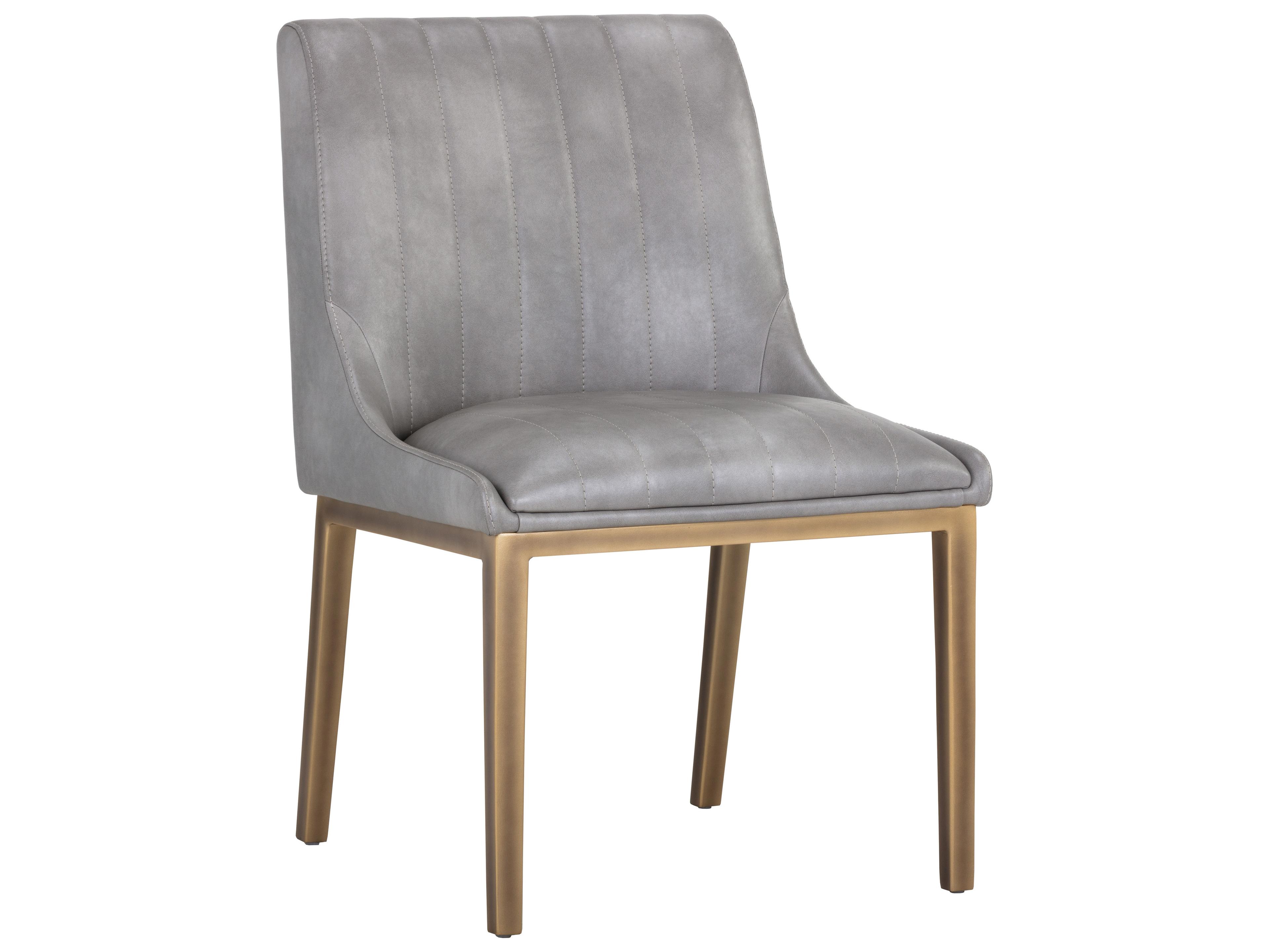 Sunpan Irongate Halden Dining Chair Bravo Metal