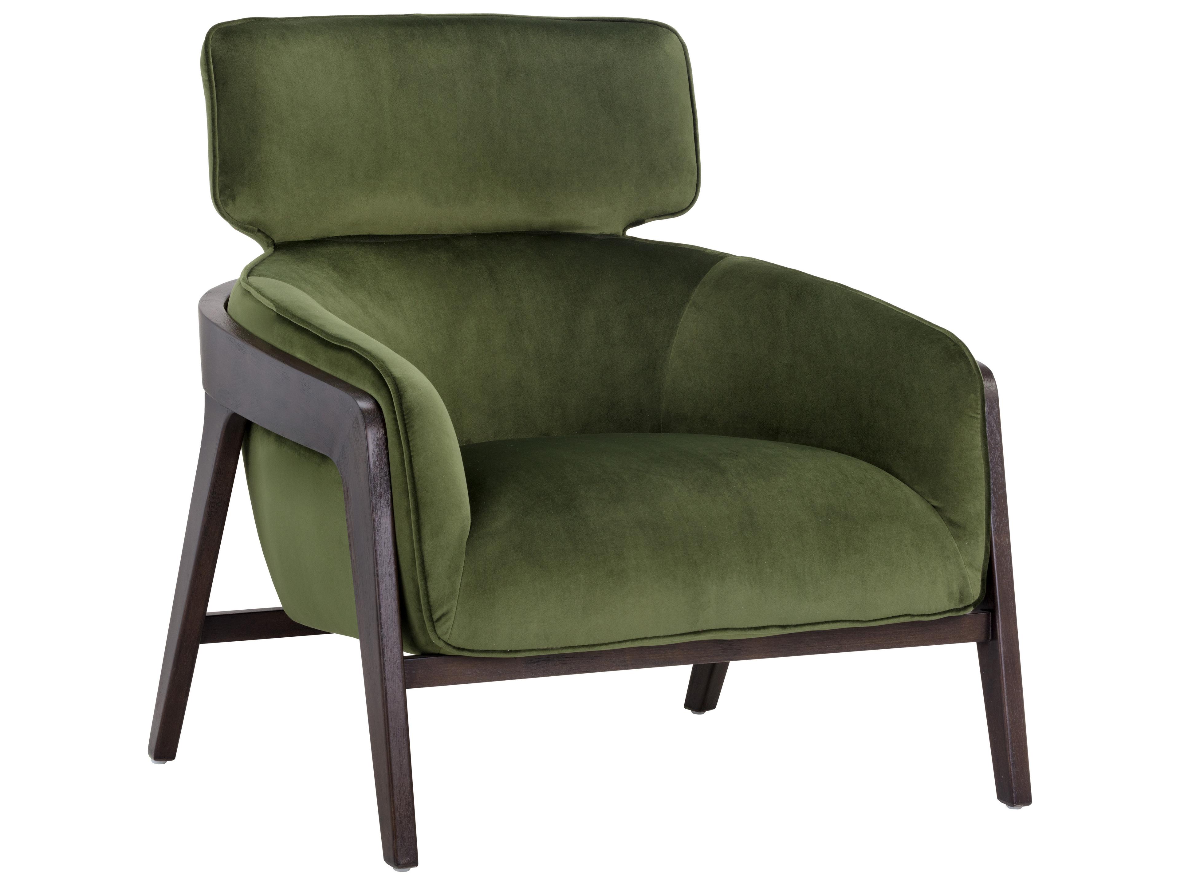 Sunpan 5west Green Fabric Accent Chair