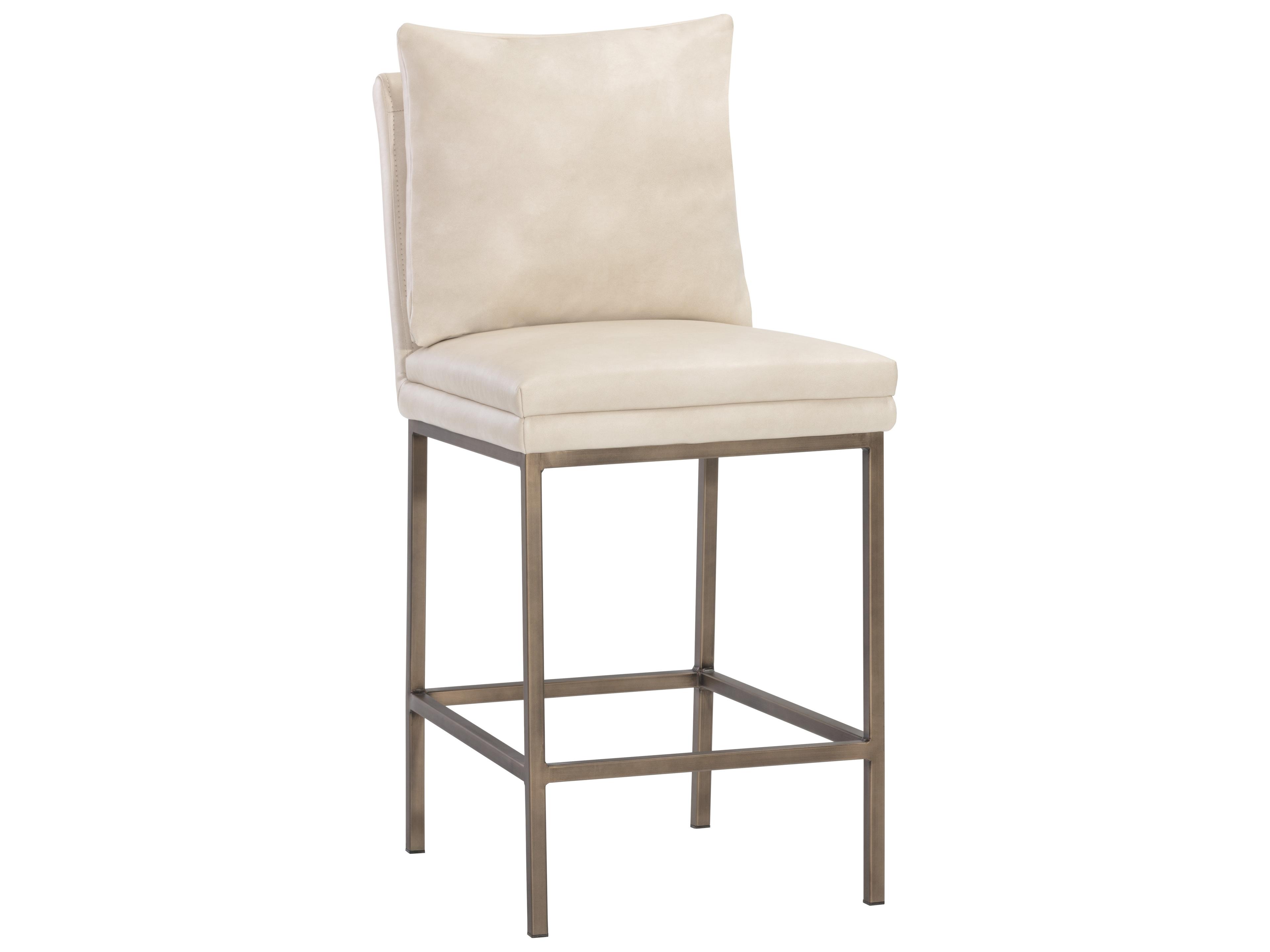 Sunpan 5west 18.25" Paige Counter Stool Bravo Cream