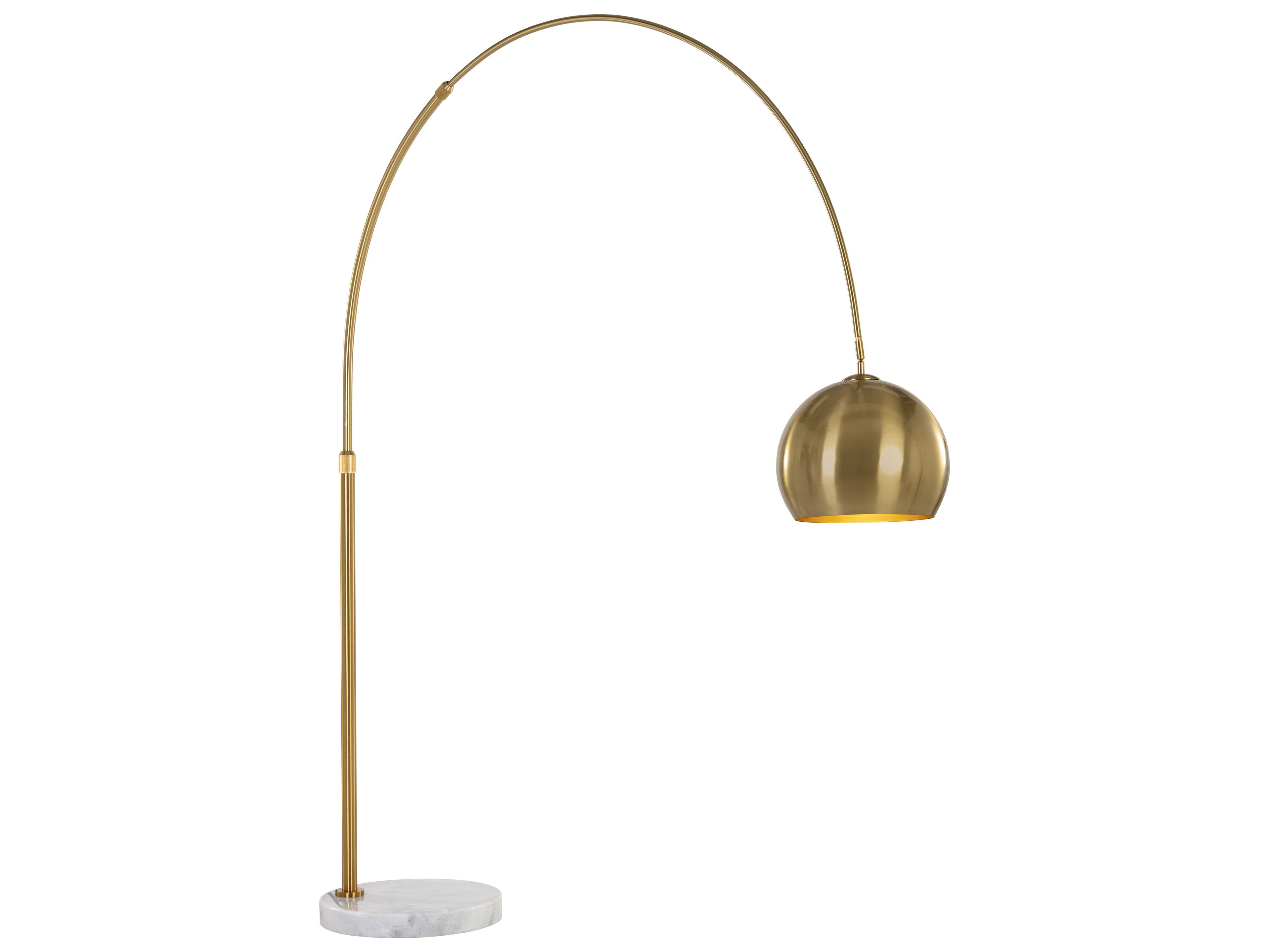 Vern Brass Floor Lamp