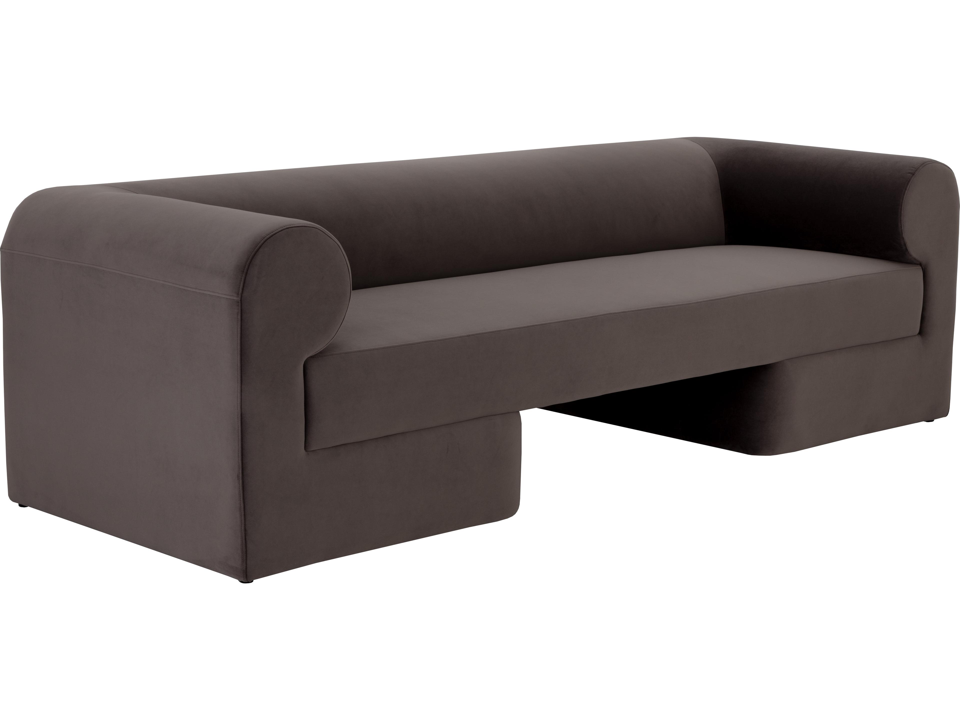 Sunpan Ionic Meg Ash Upholstered Sofa
