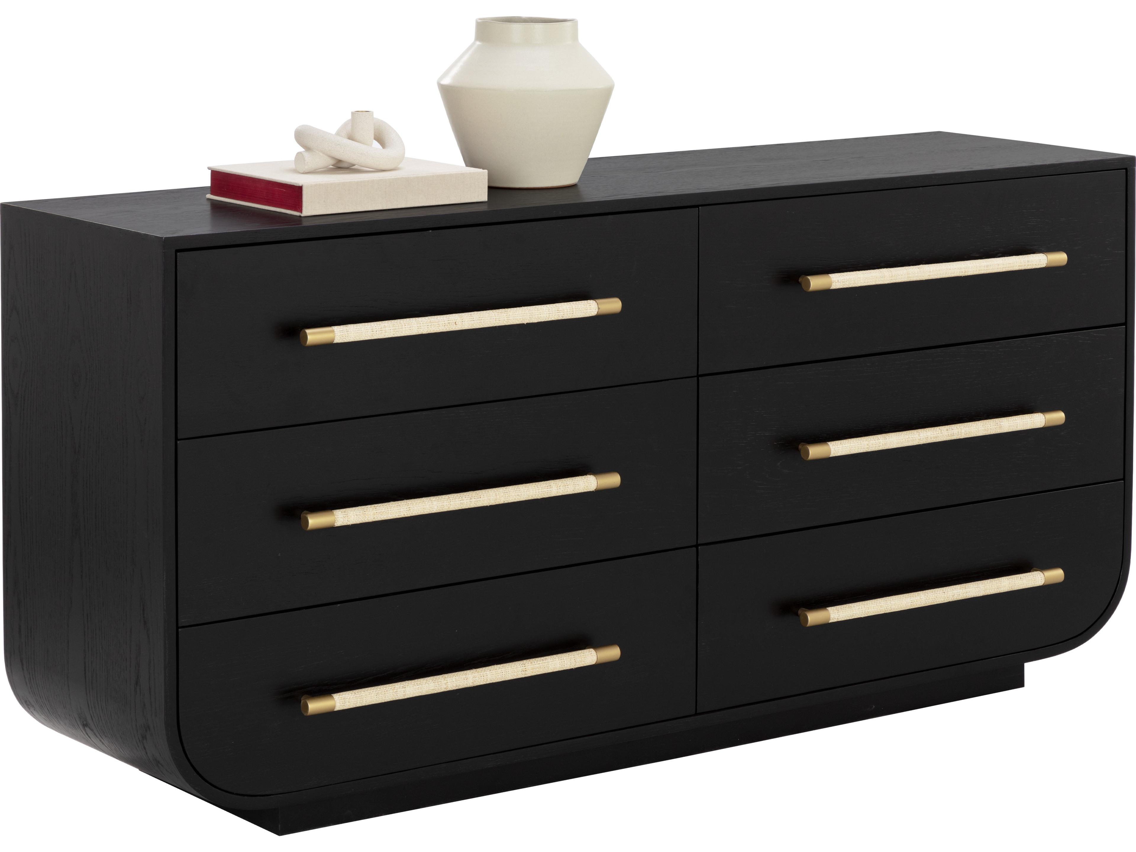 Sunpan Tarrant 6-Drawers Double Dresser