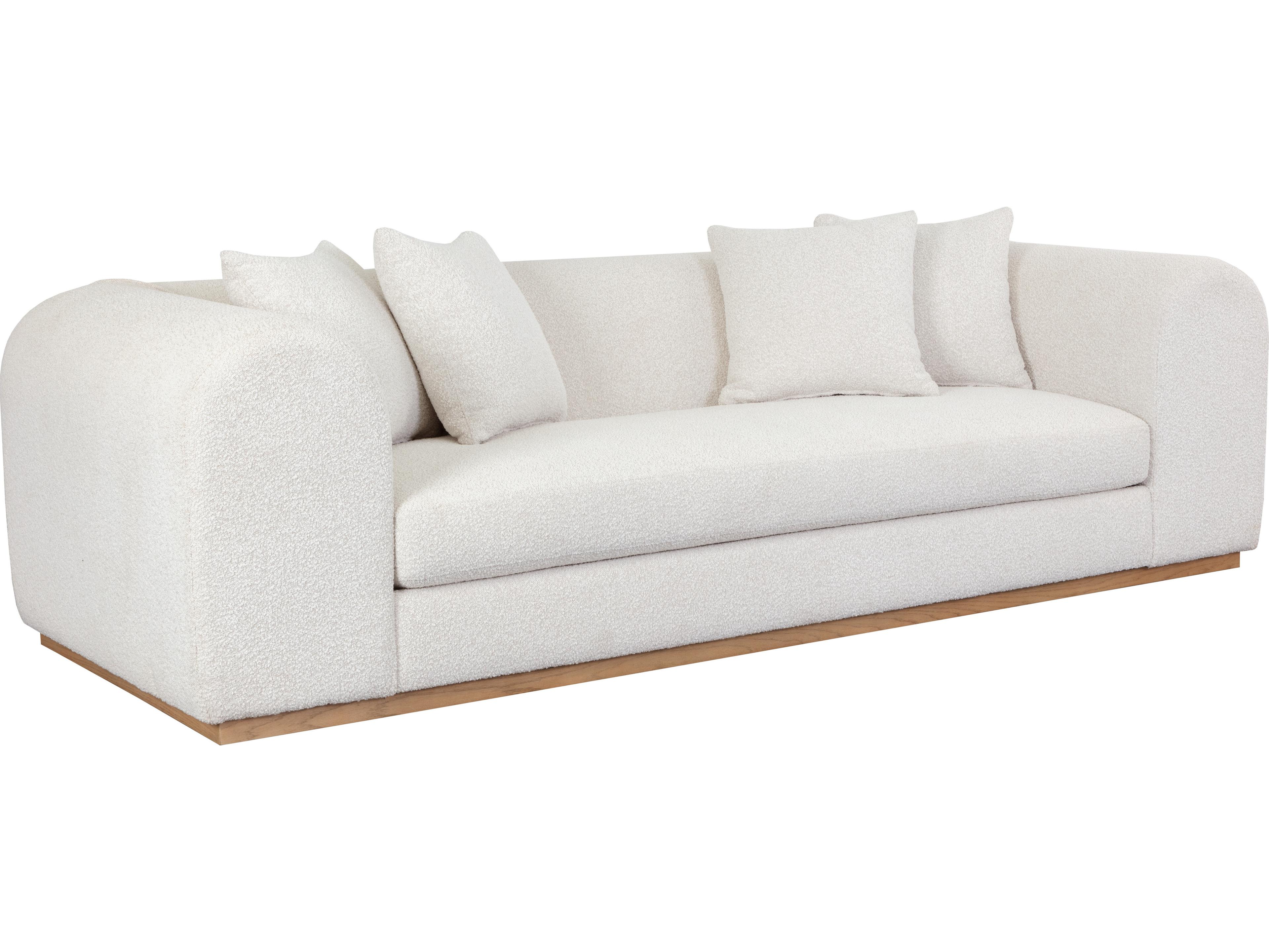 Sunpan Caspian Sofa in Copenhagen White