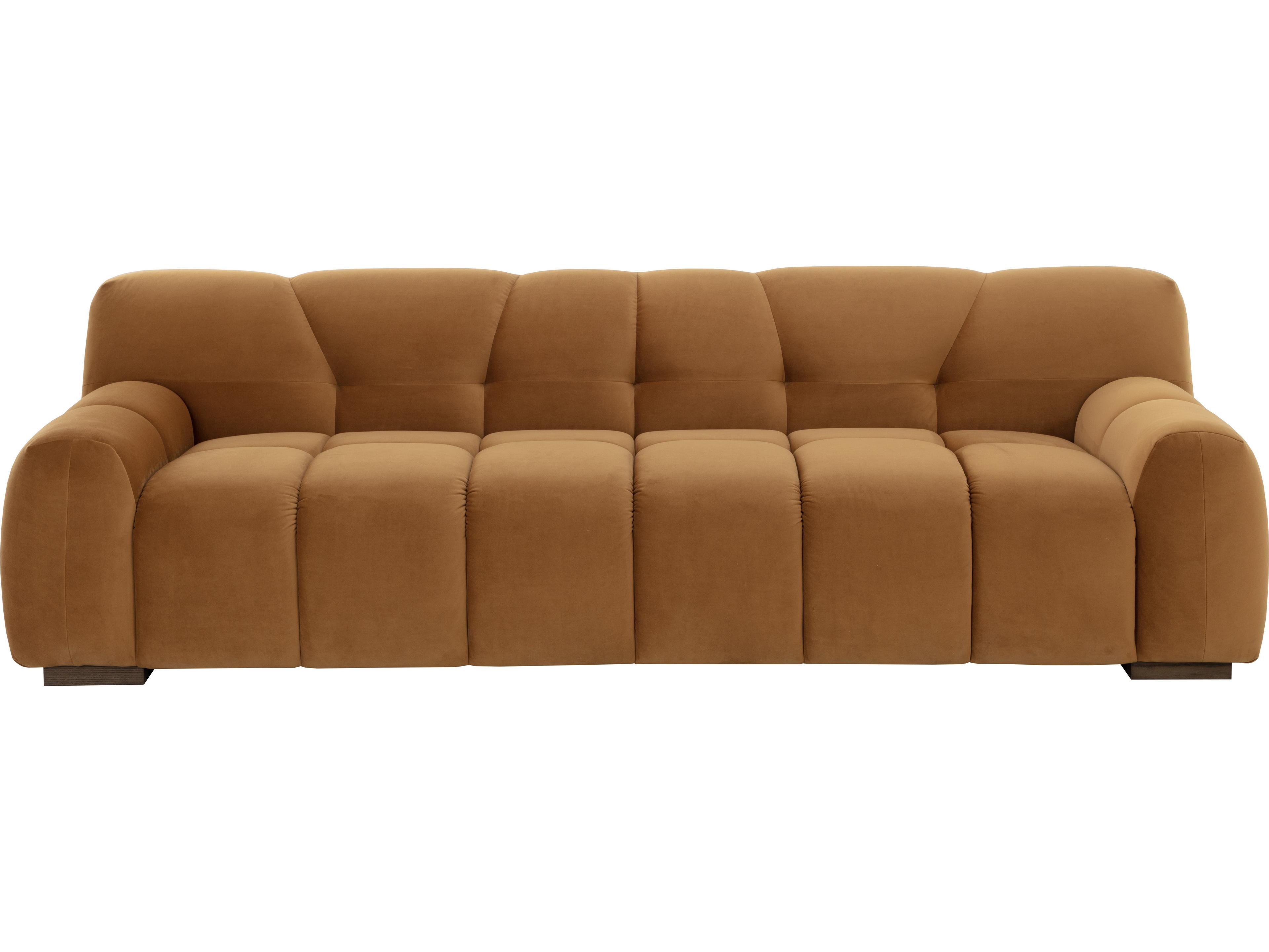 Sunpan Romy 100.5" Romy Sofa Meg Gold