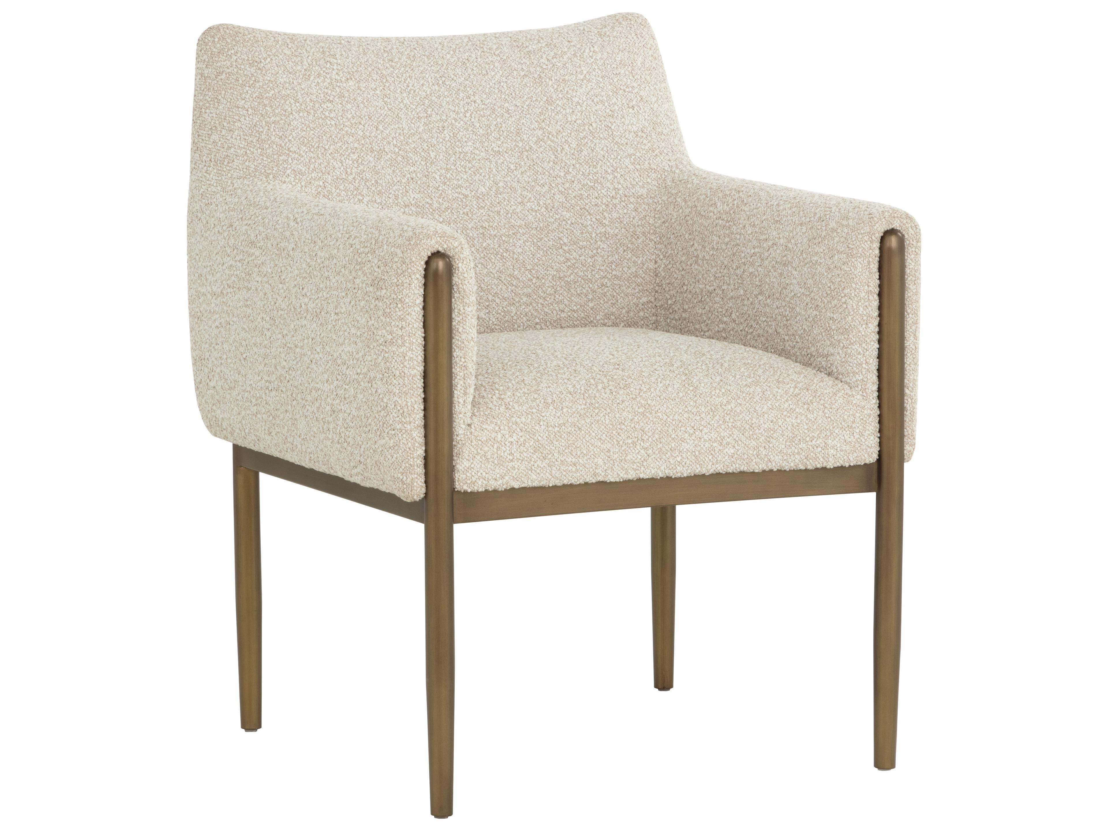 Sunpan Olea Beige Accent Chair