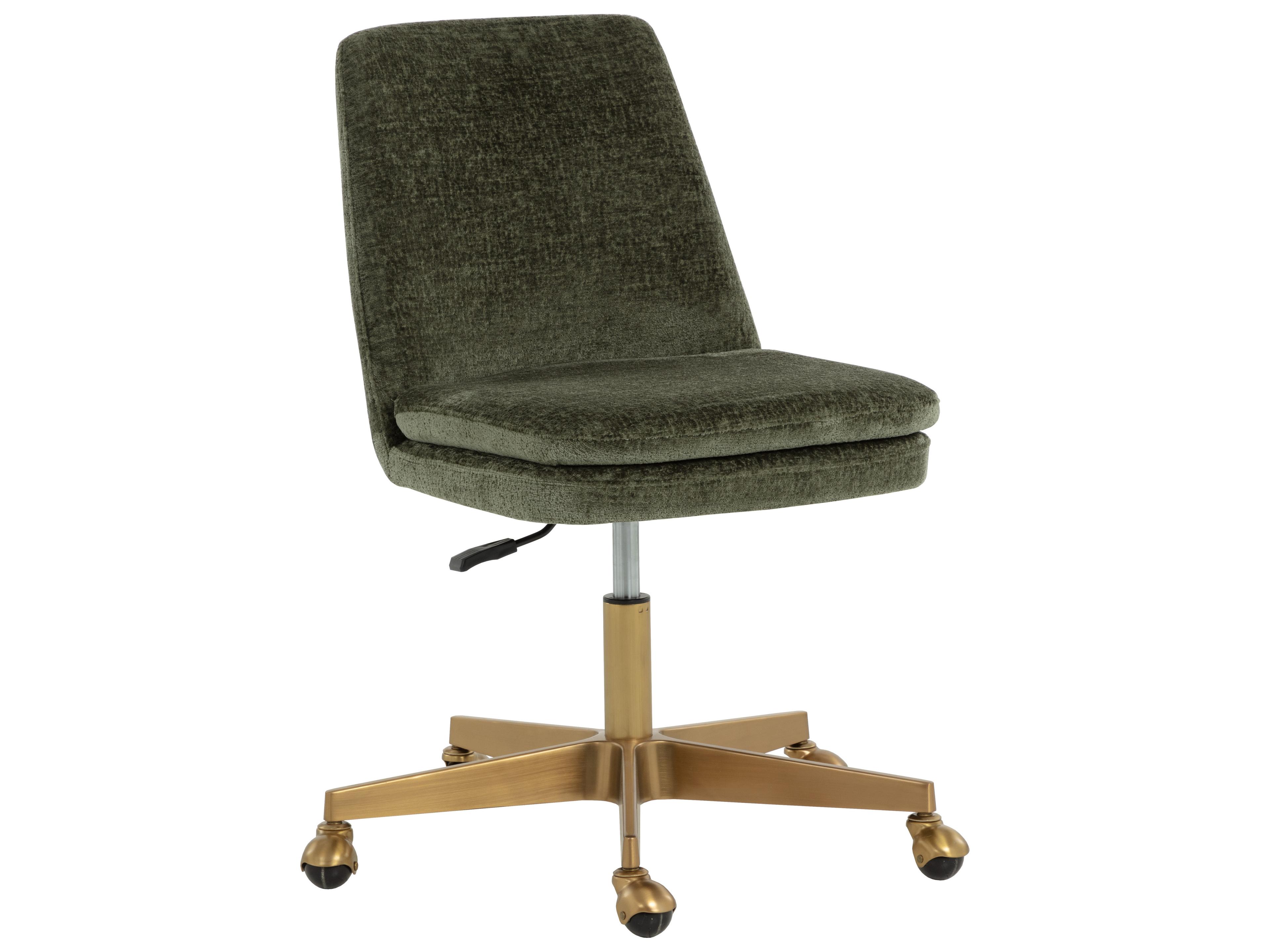 Sunpan Berget Office Chair in Bergen Olive