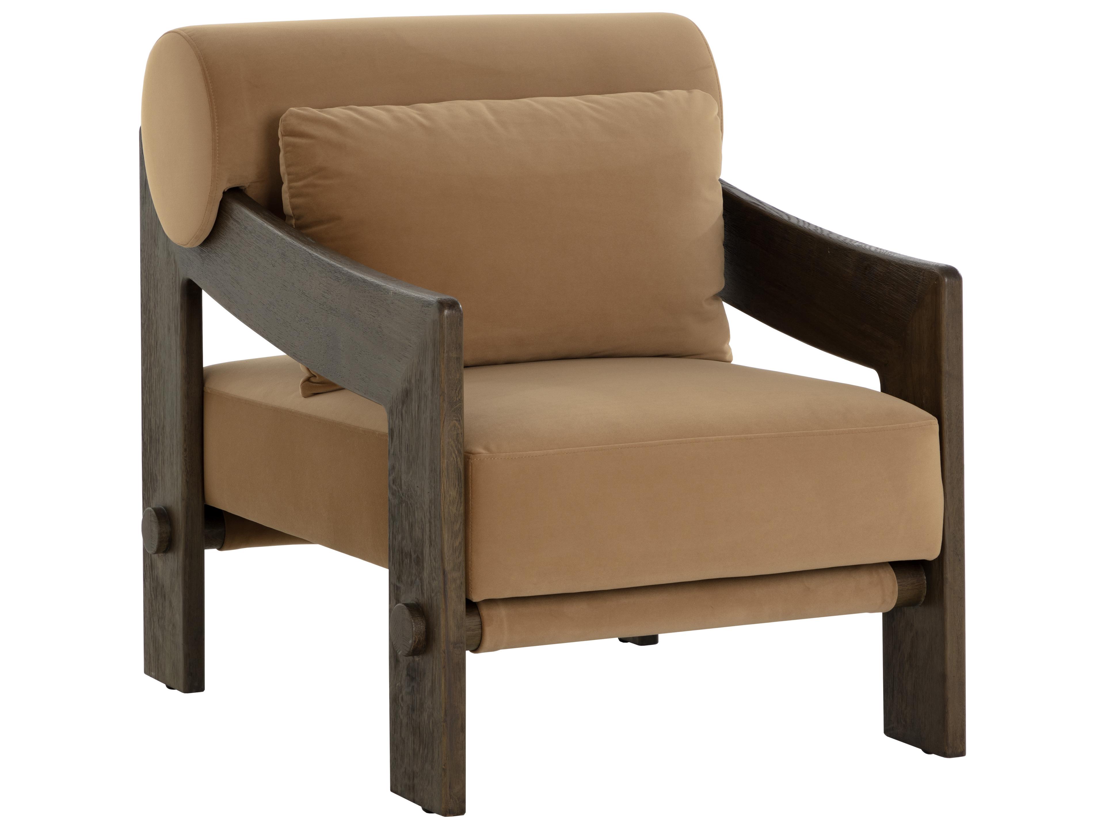 Sunpan Reizo Brown Accent Chair