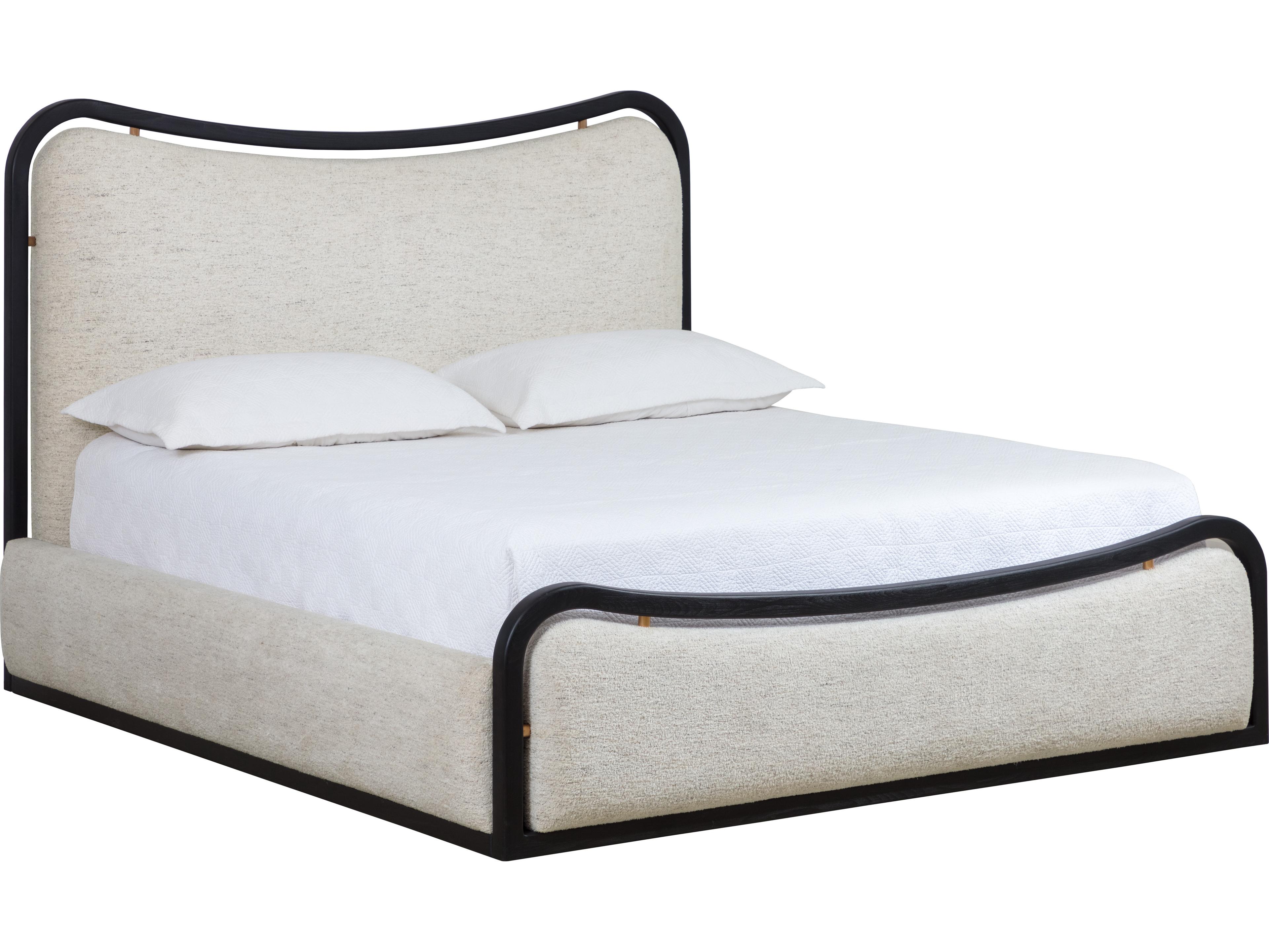 Sunpan Junia Bed in King in Hailey Moon