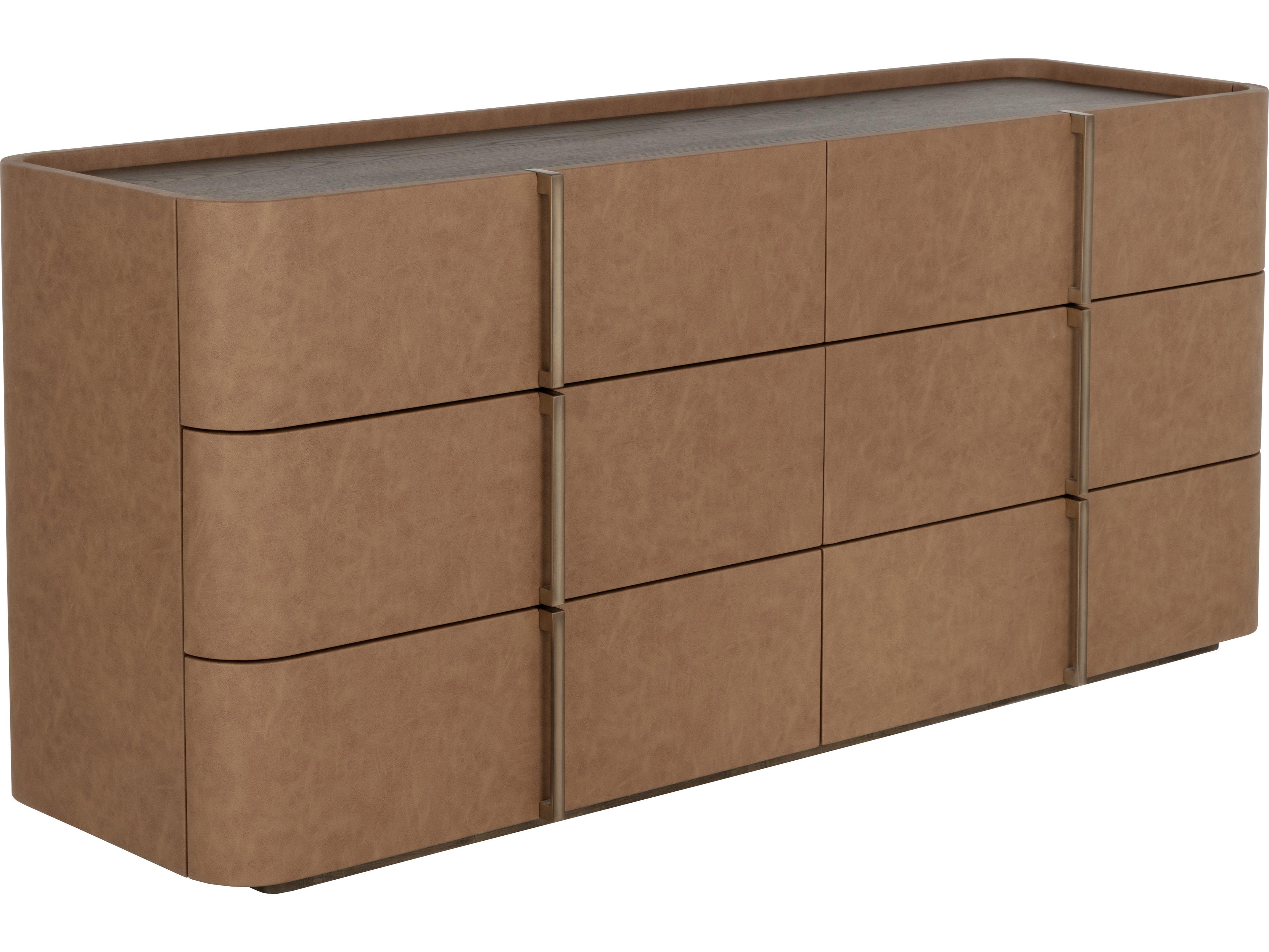 Sunpan Jamille Dresser in Cognac