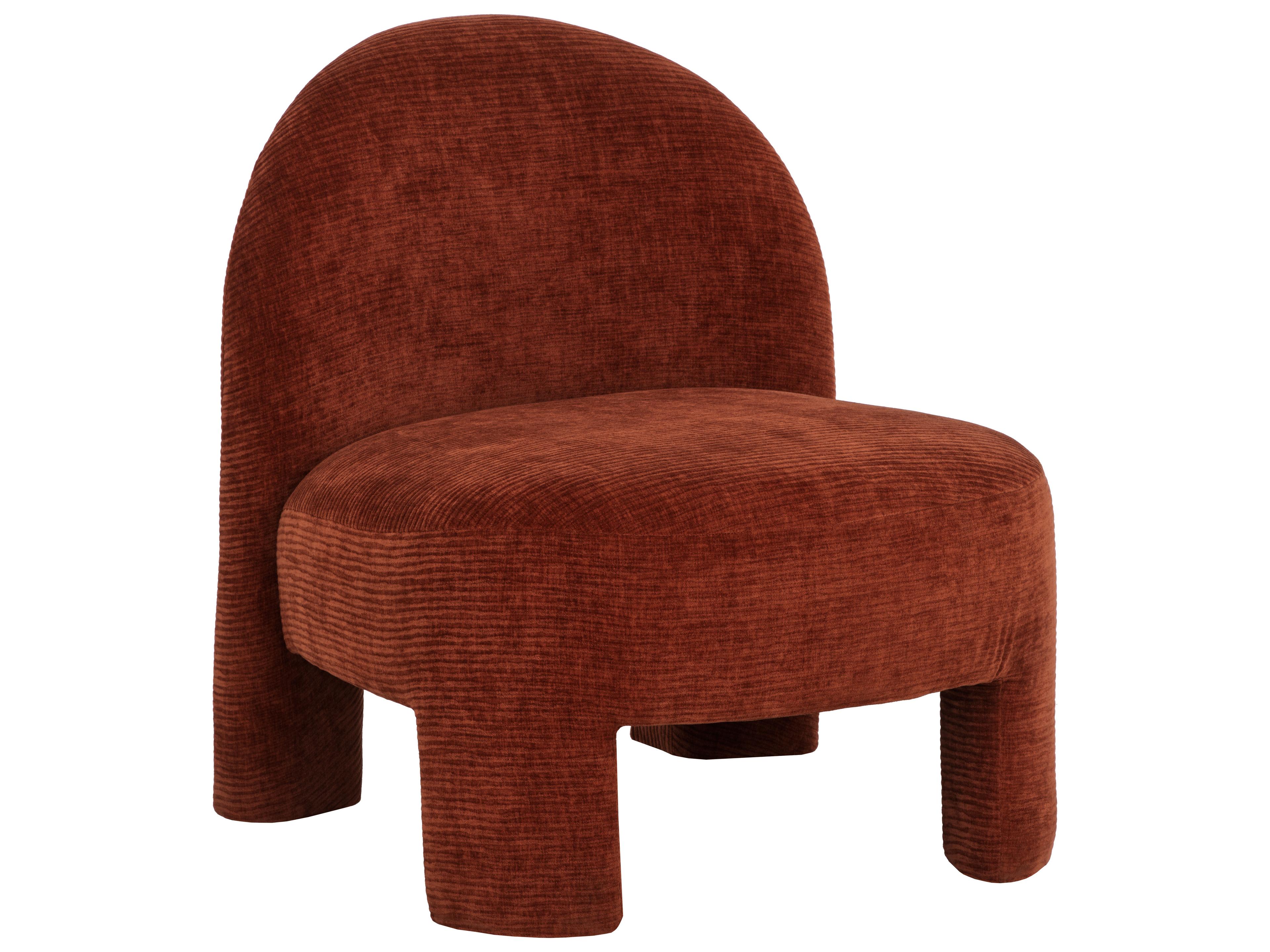 Sunpan Myrtle Lounge Chair in Opera Spice