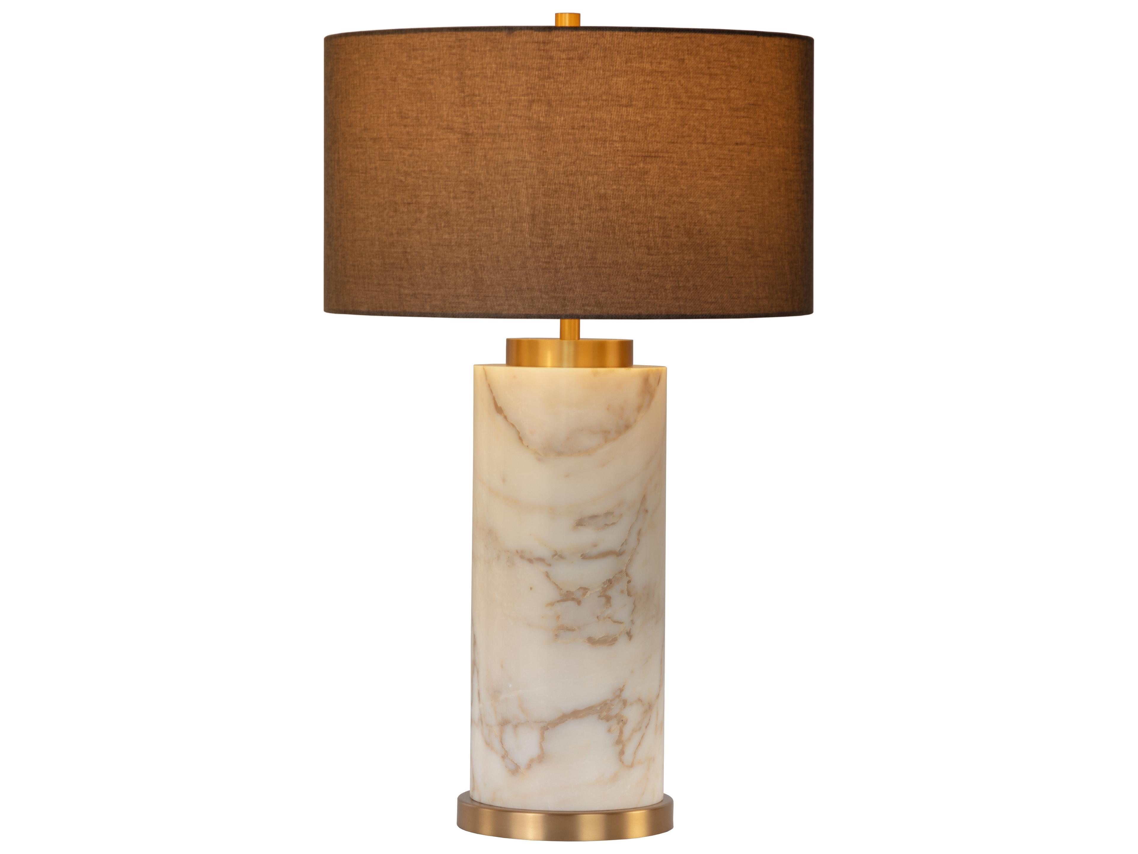 Sunpan Apollolina Grey Gold Table Lamp