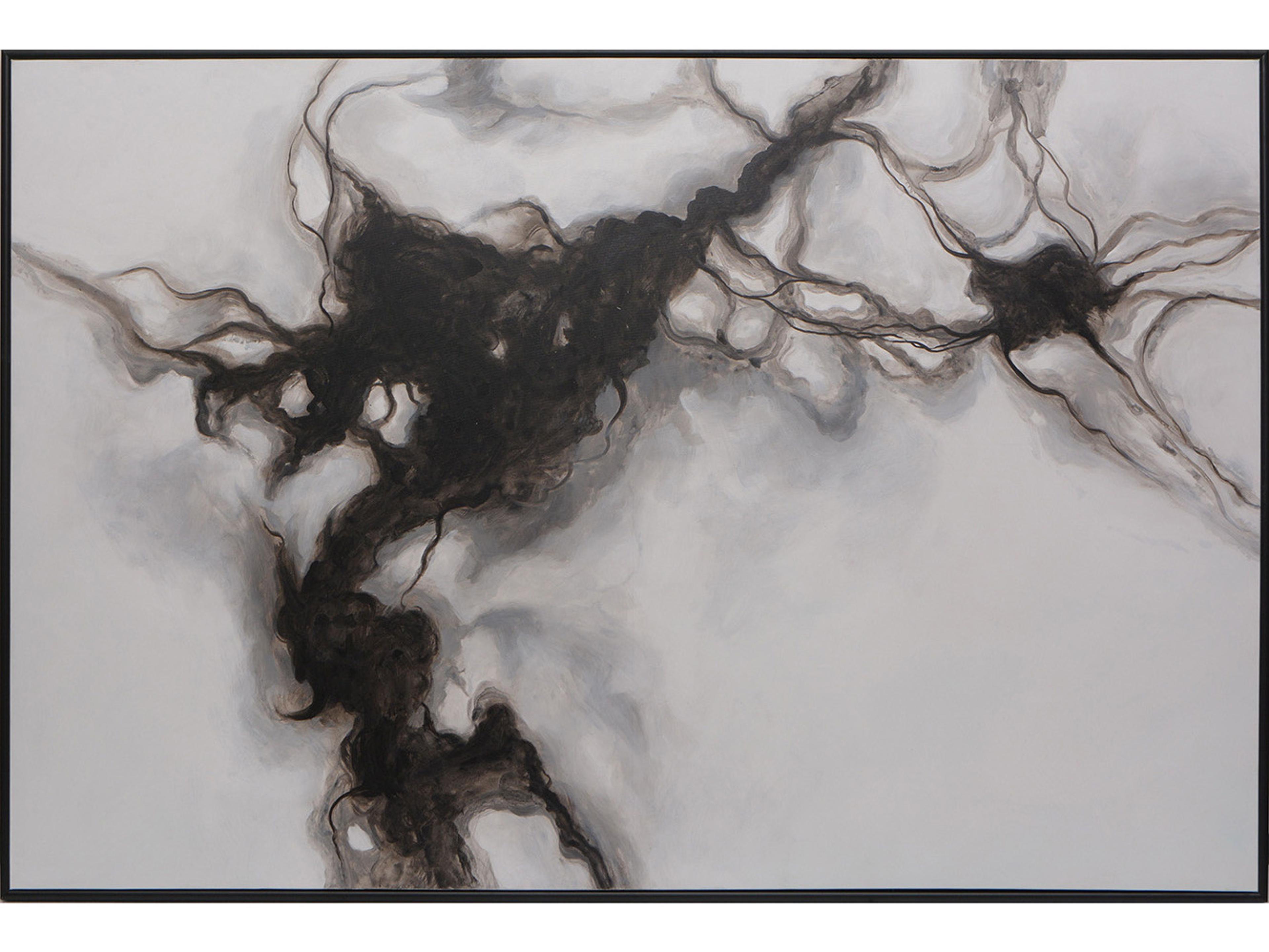 Sunpan Smoke Screen Canvas Wall Art