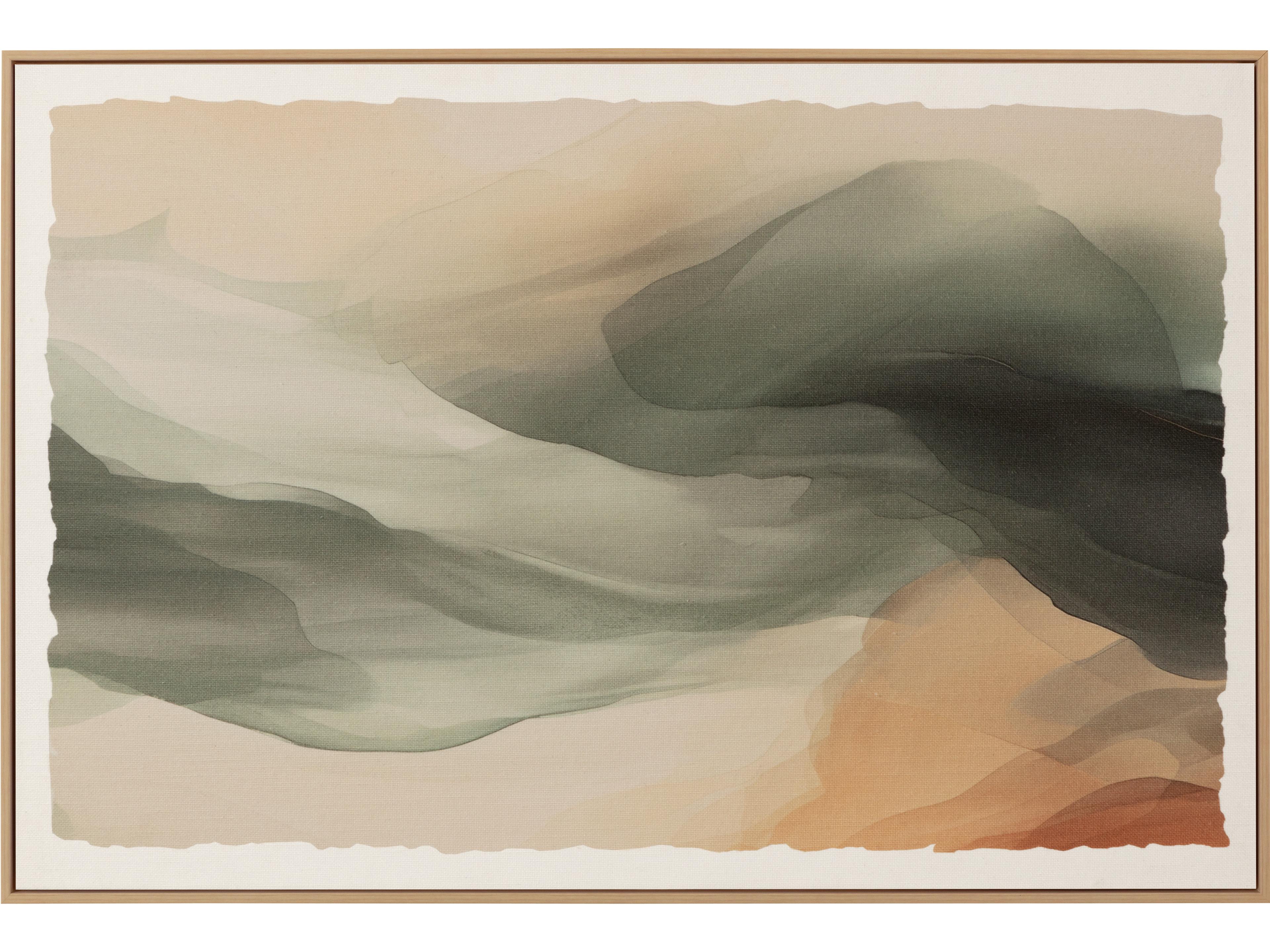 Sunpan Dream State in 60" X 40" in Natural Floater Frame