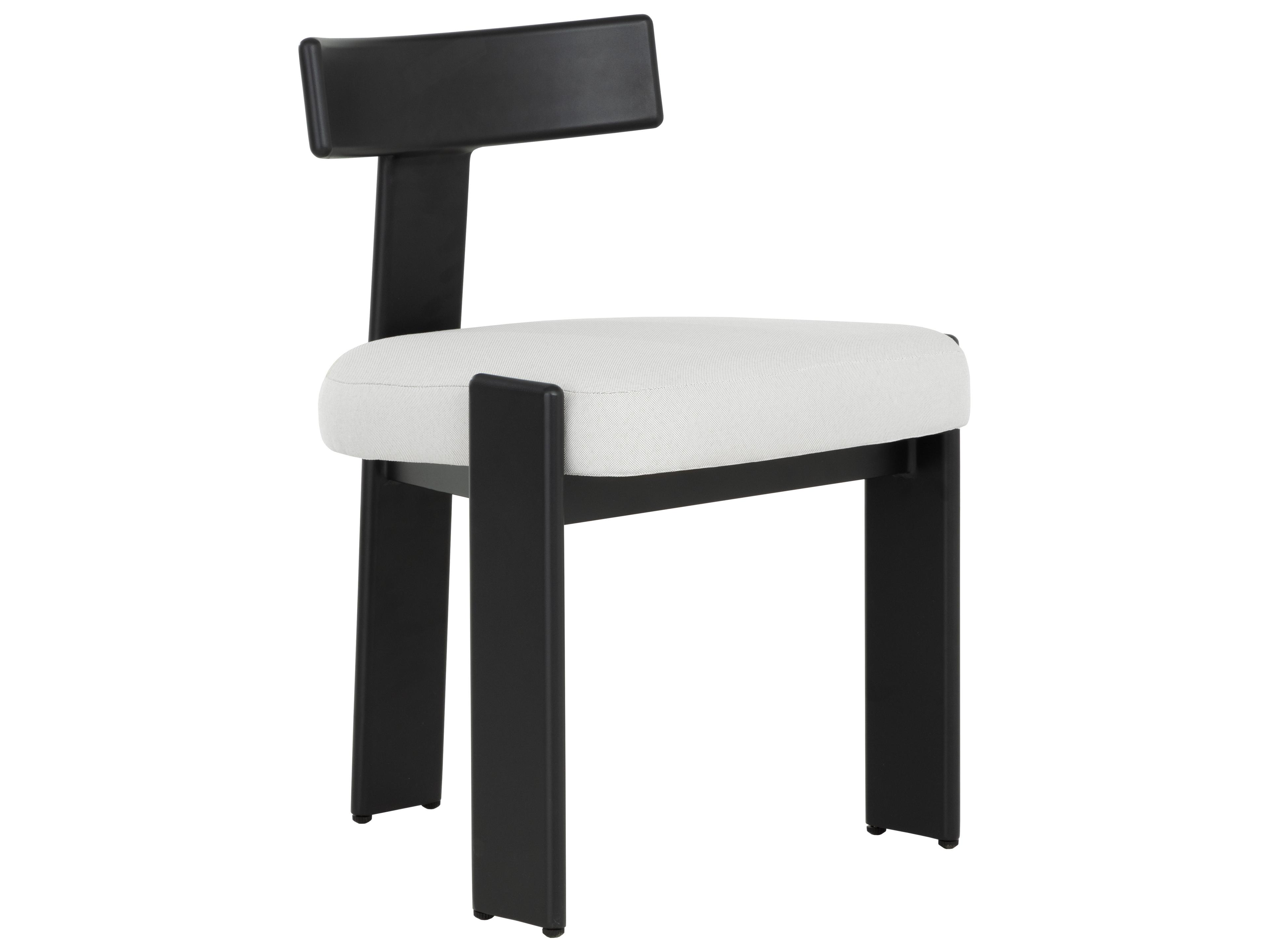 Sunpan Outdoor Titan Dining Chair in Palazzo Cream