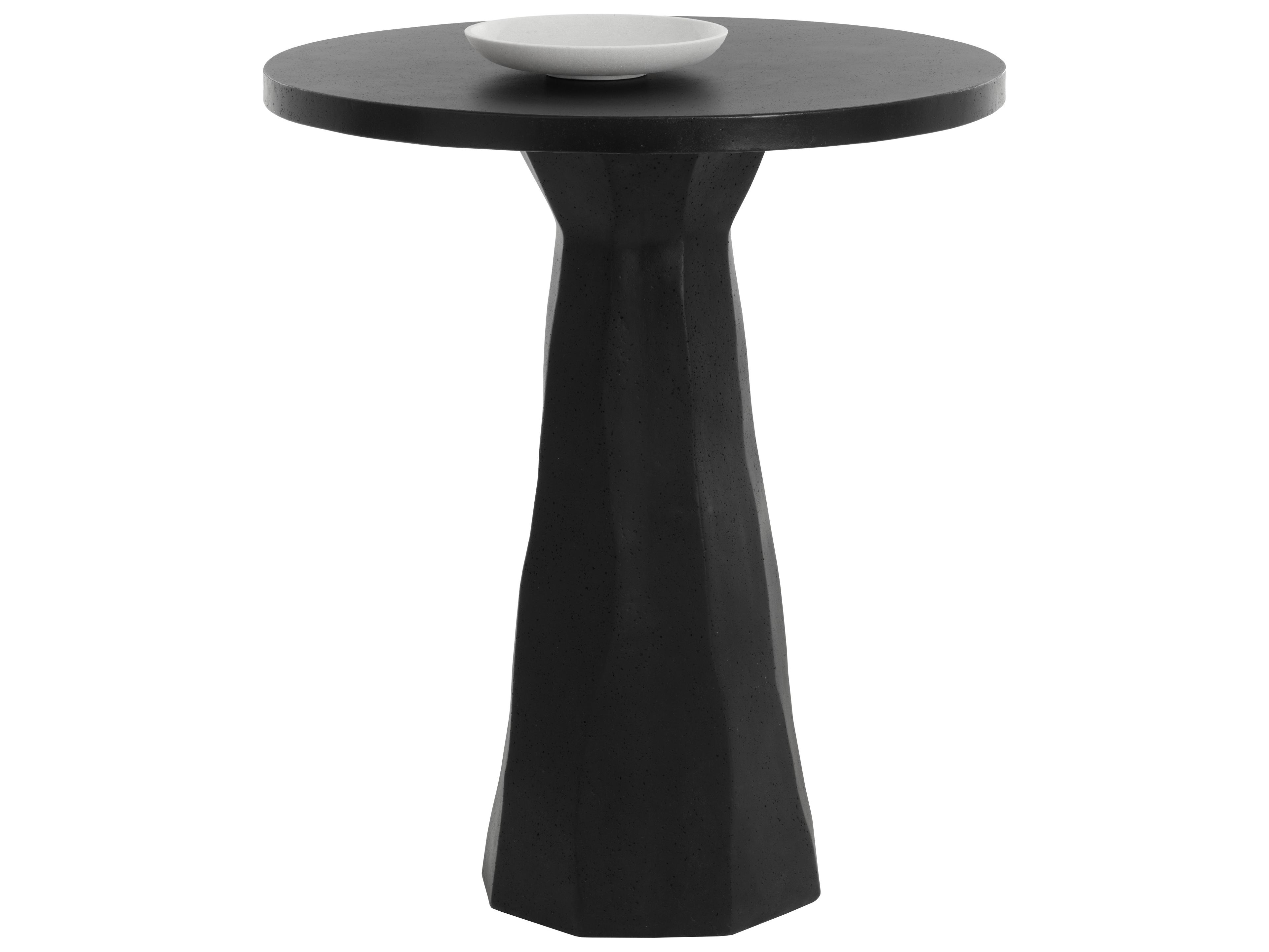 Sunpan Outdoor Kliff Bar Table in Black