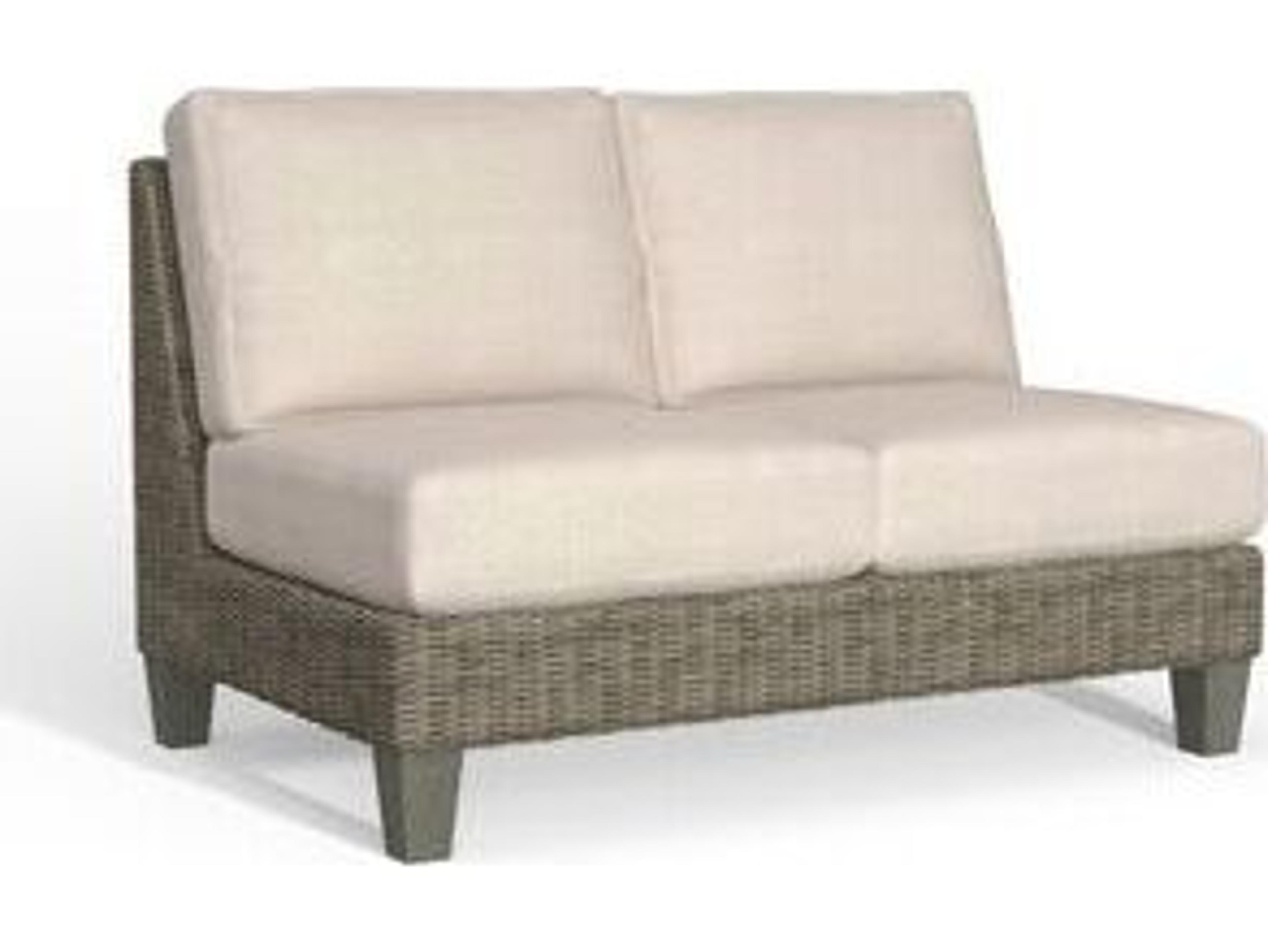 South Sea Rattan Timberline Wicker Modular Patio Loveseat