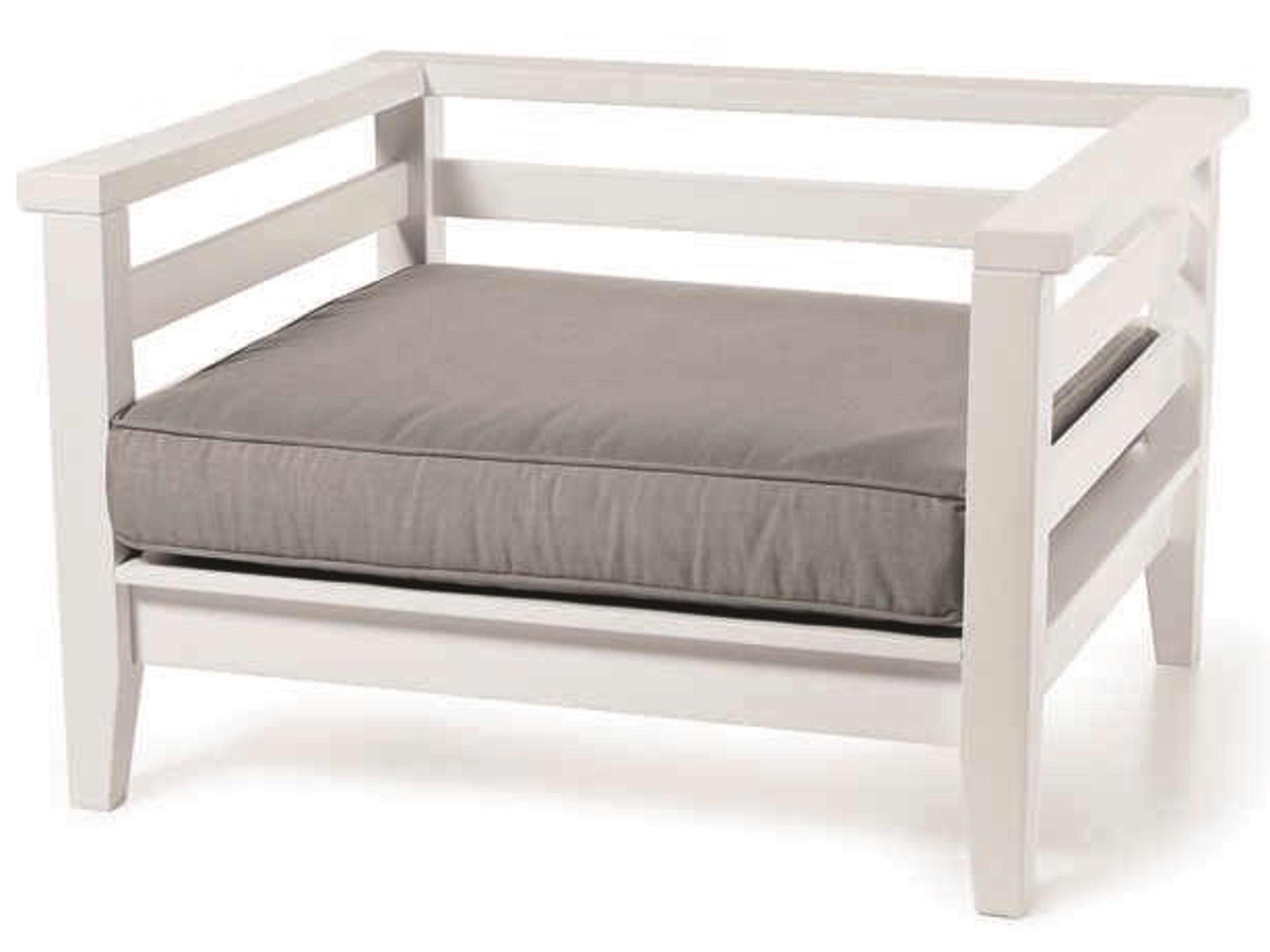 Seaside Casual Cambridge Recycled Plastic Cushion Outdoor Patio Lounge Chair