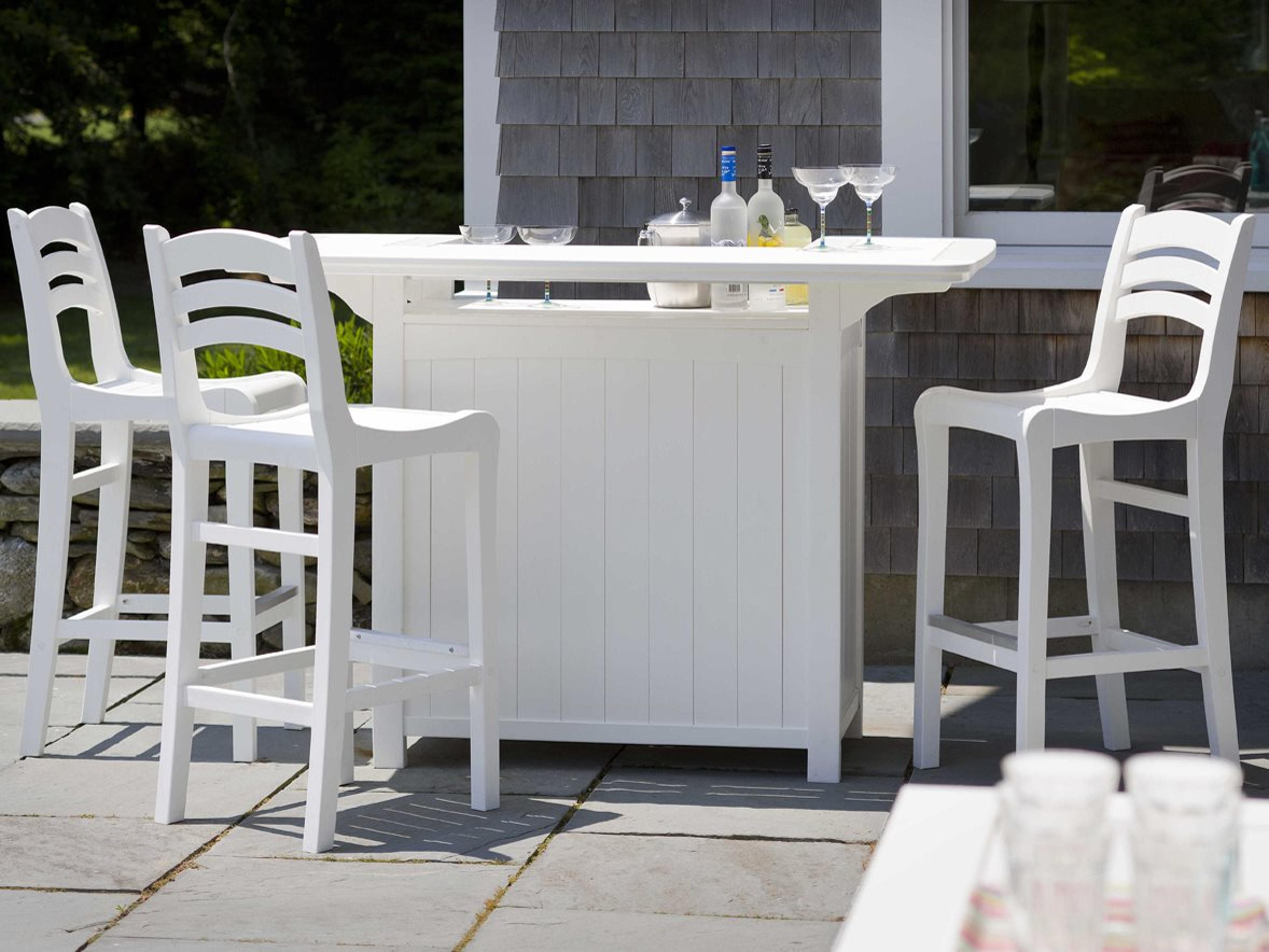 Seaside Casual Portsmouth Recycled Plastic Bar Set