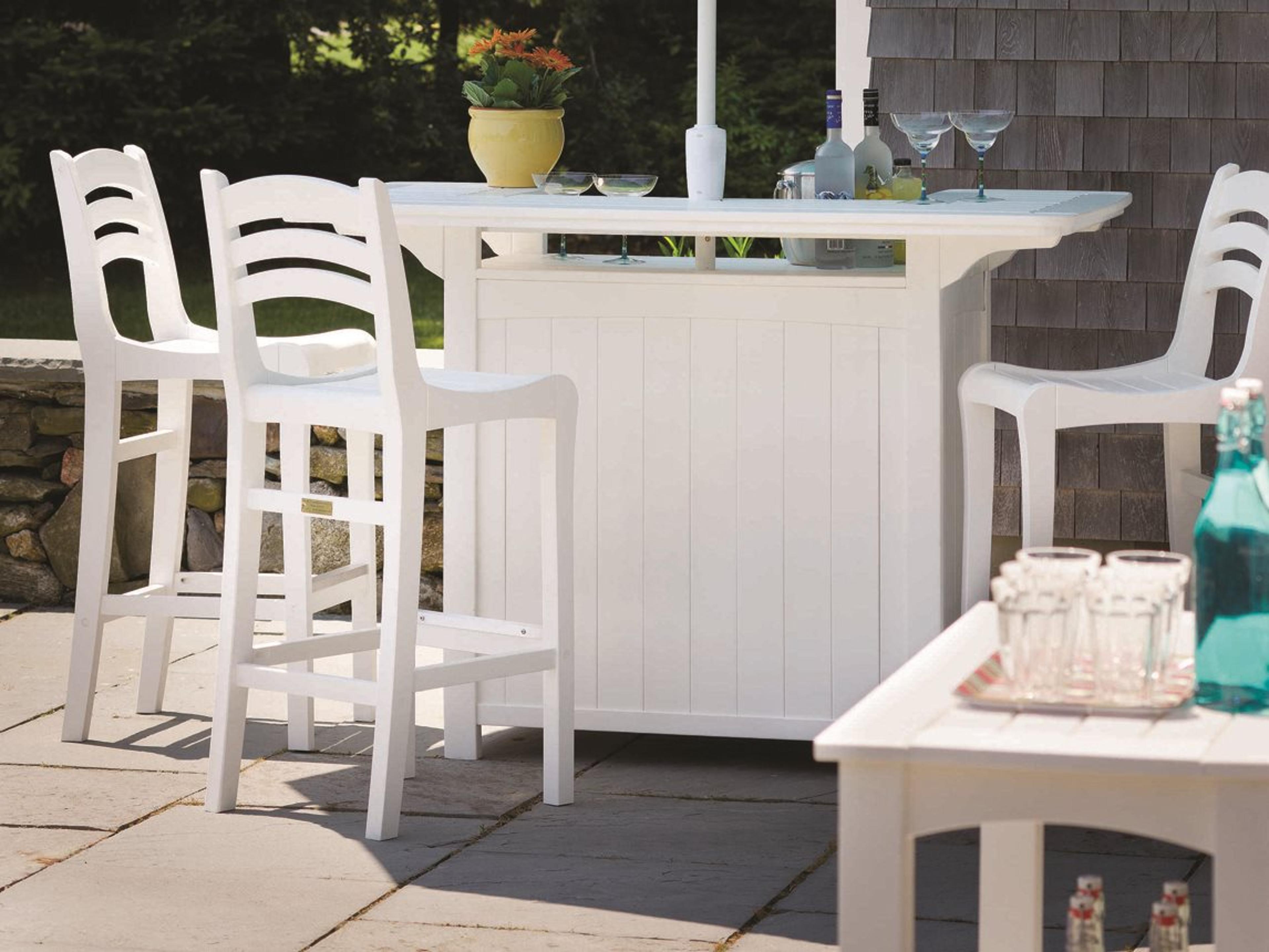 Seaside Casual Portsmouth Recycled Plastic Bar Set