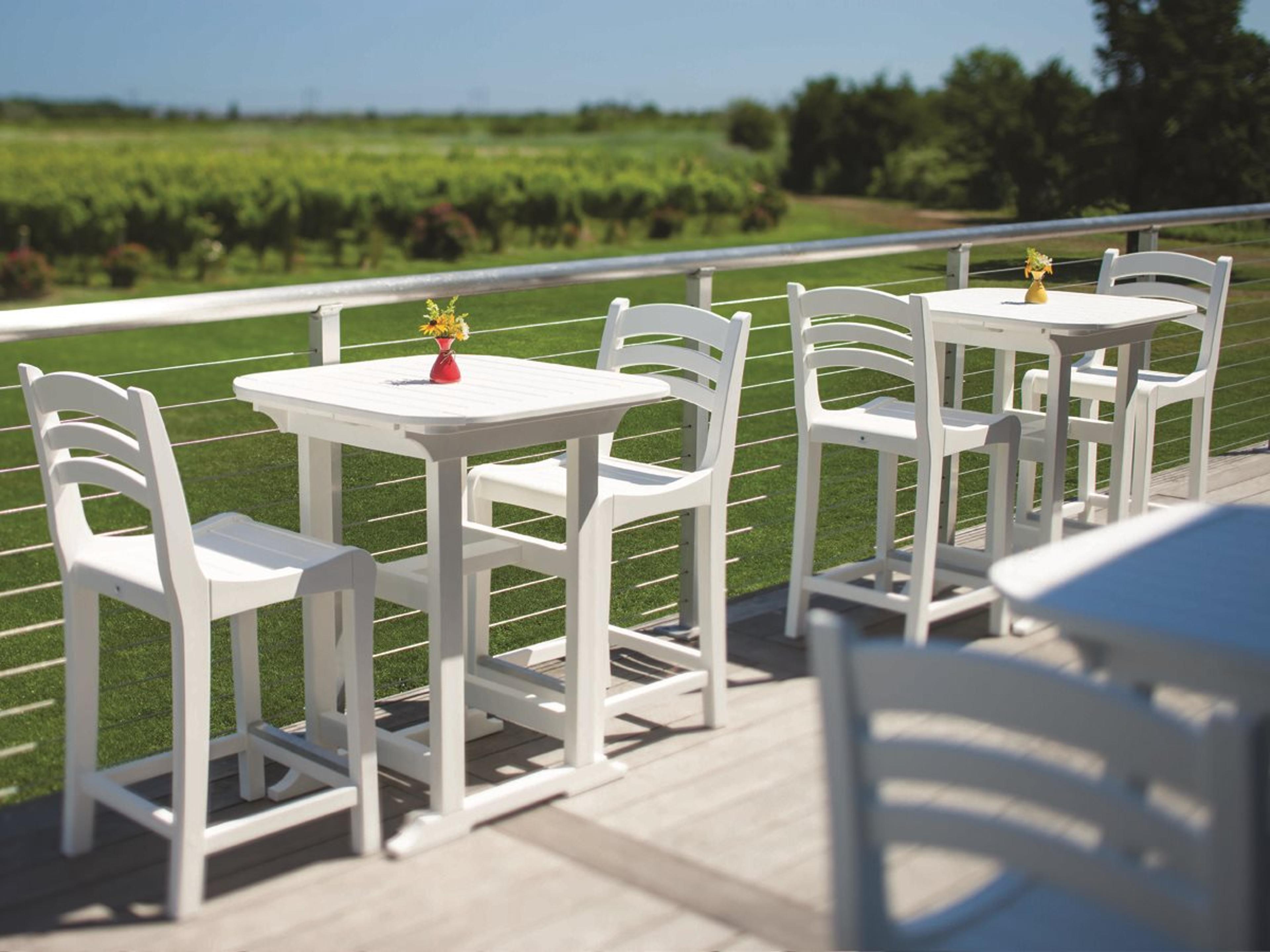 Seaside Casual Portsmouth Recycled Plastic Counter Set