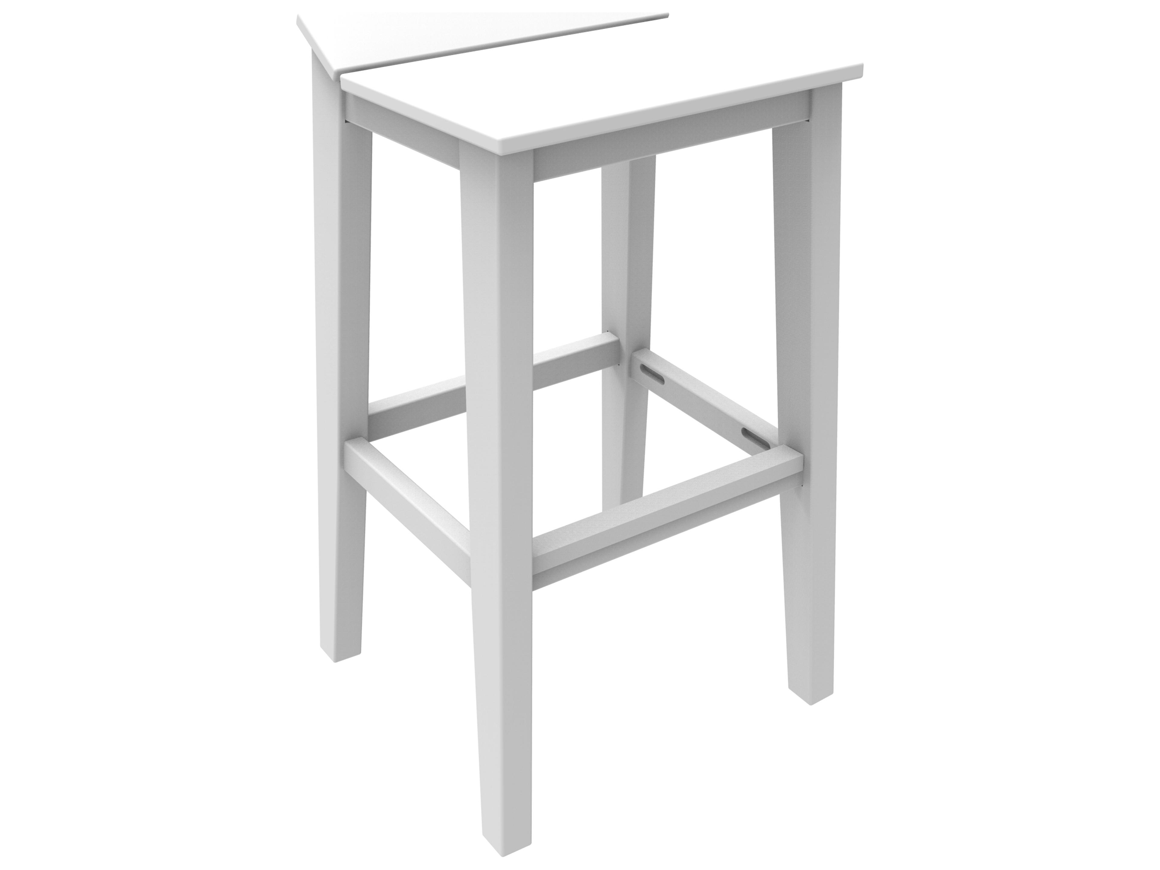 Seaside Casual Sym Recycled Plastic Patio Bar Stool