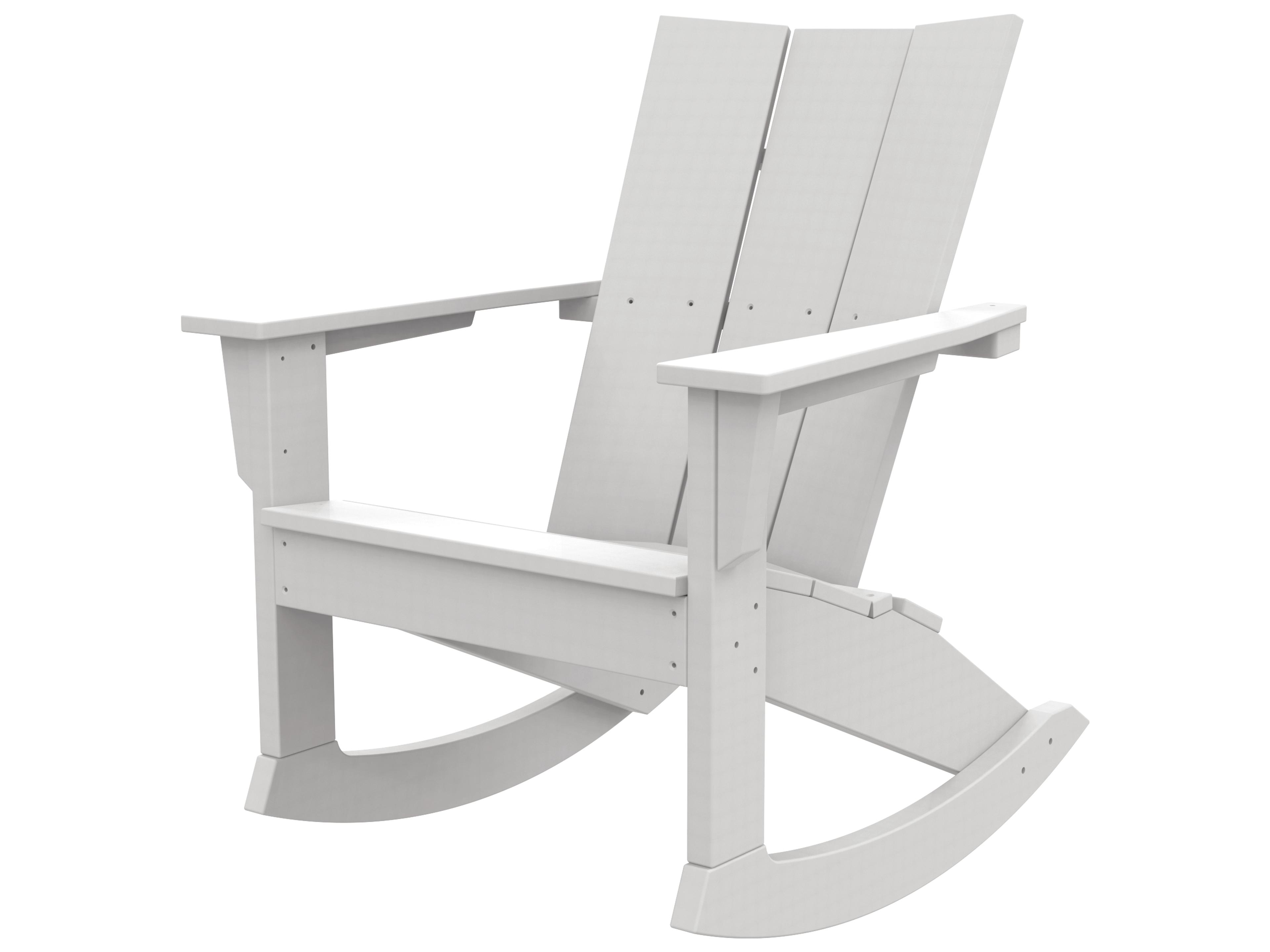Seaside Casual Coastline Recycled Plastic Monterey Adirondack Rocker Chair